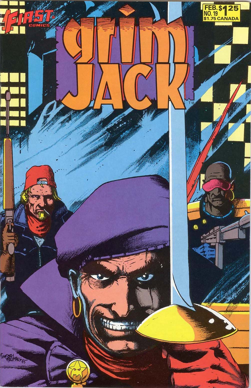 Read online Grimjack comic -  Issue #19 - 1