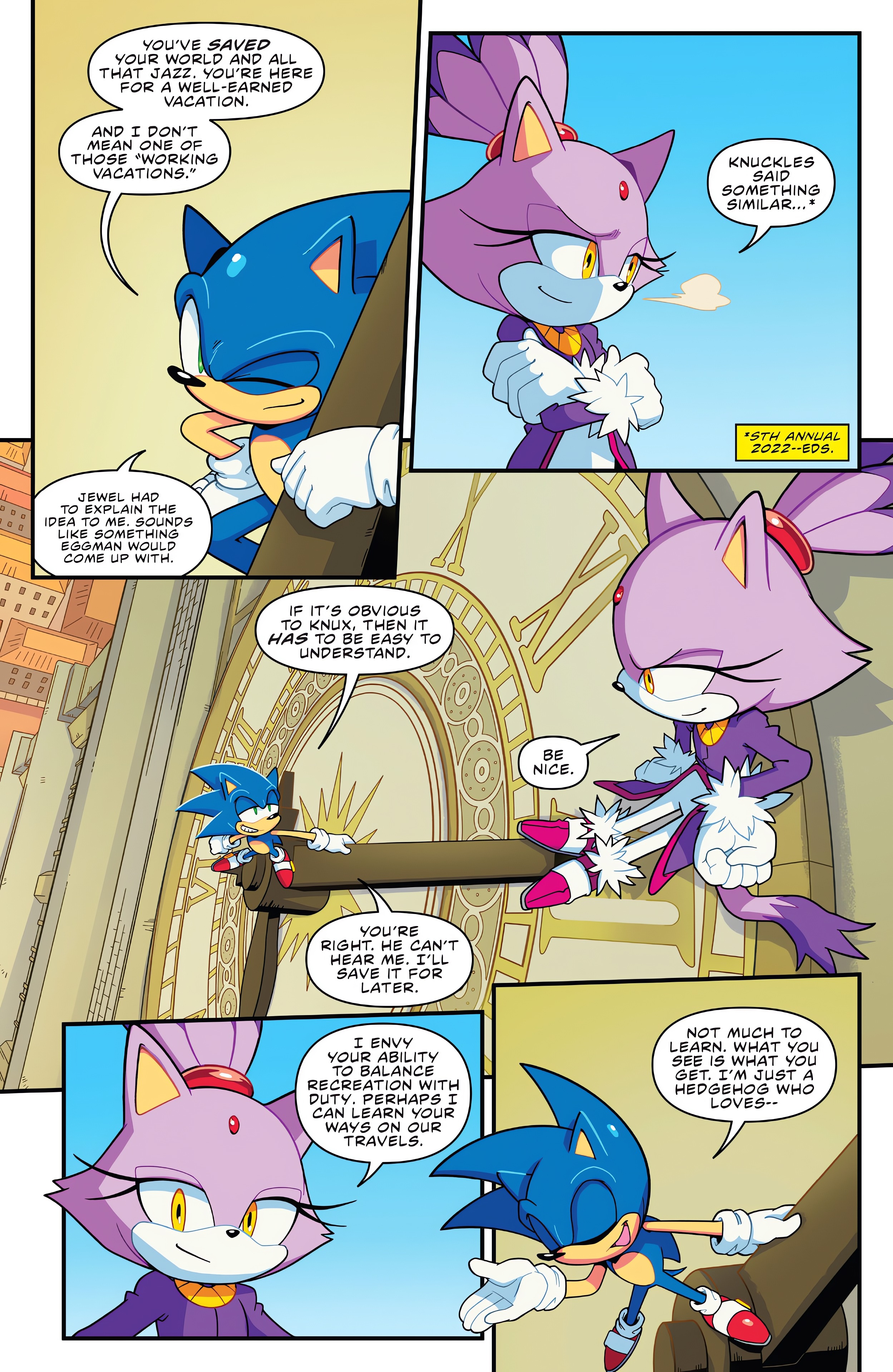 Read online Sonic the Hedgehog (2018) comic -  Issue #63 - 22