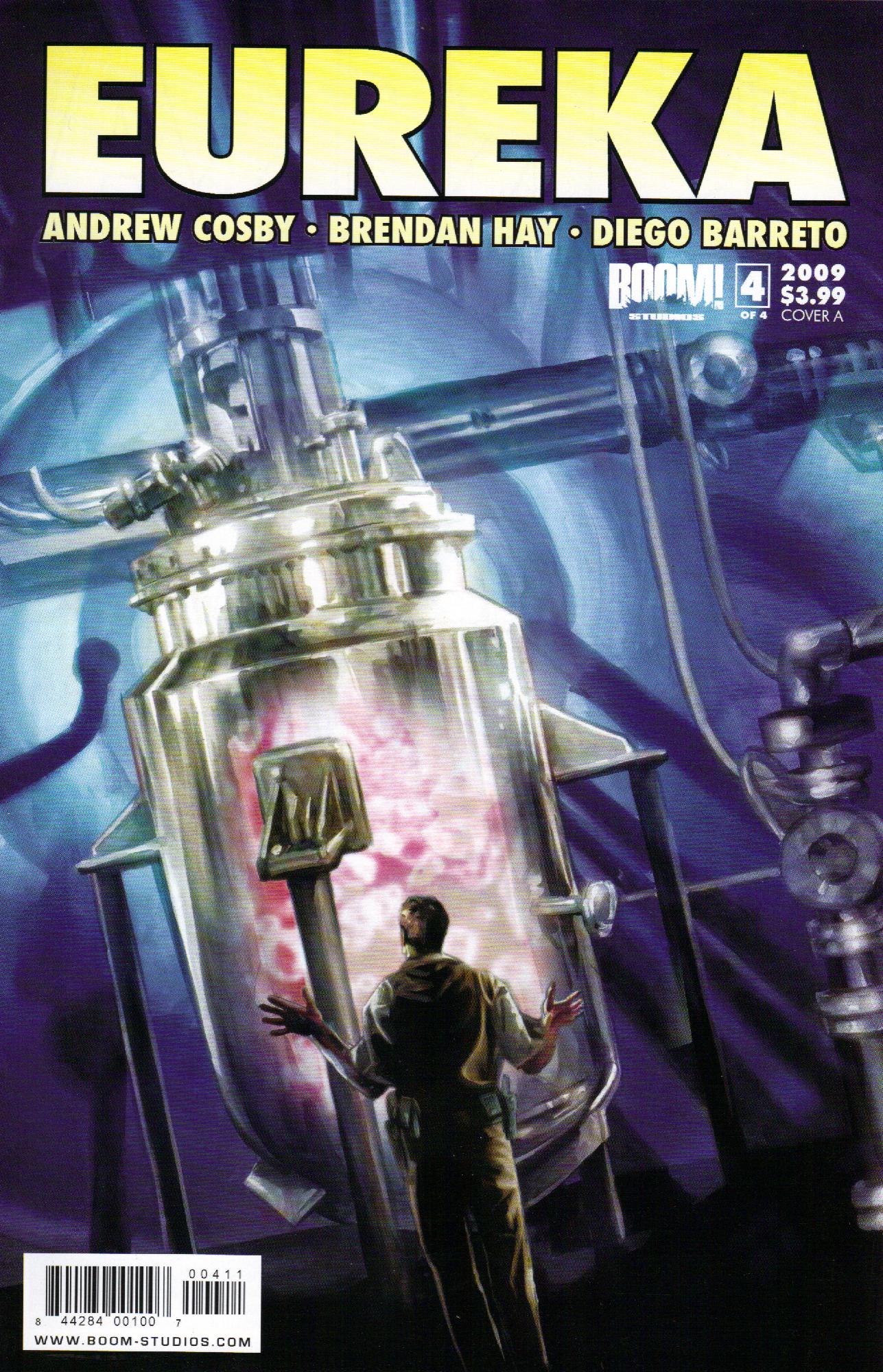 Read online Eureka comic -  Issue #4 - 1