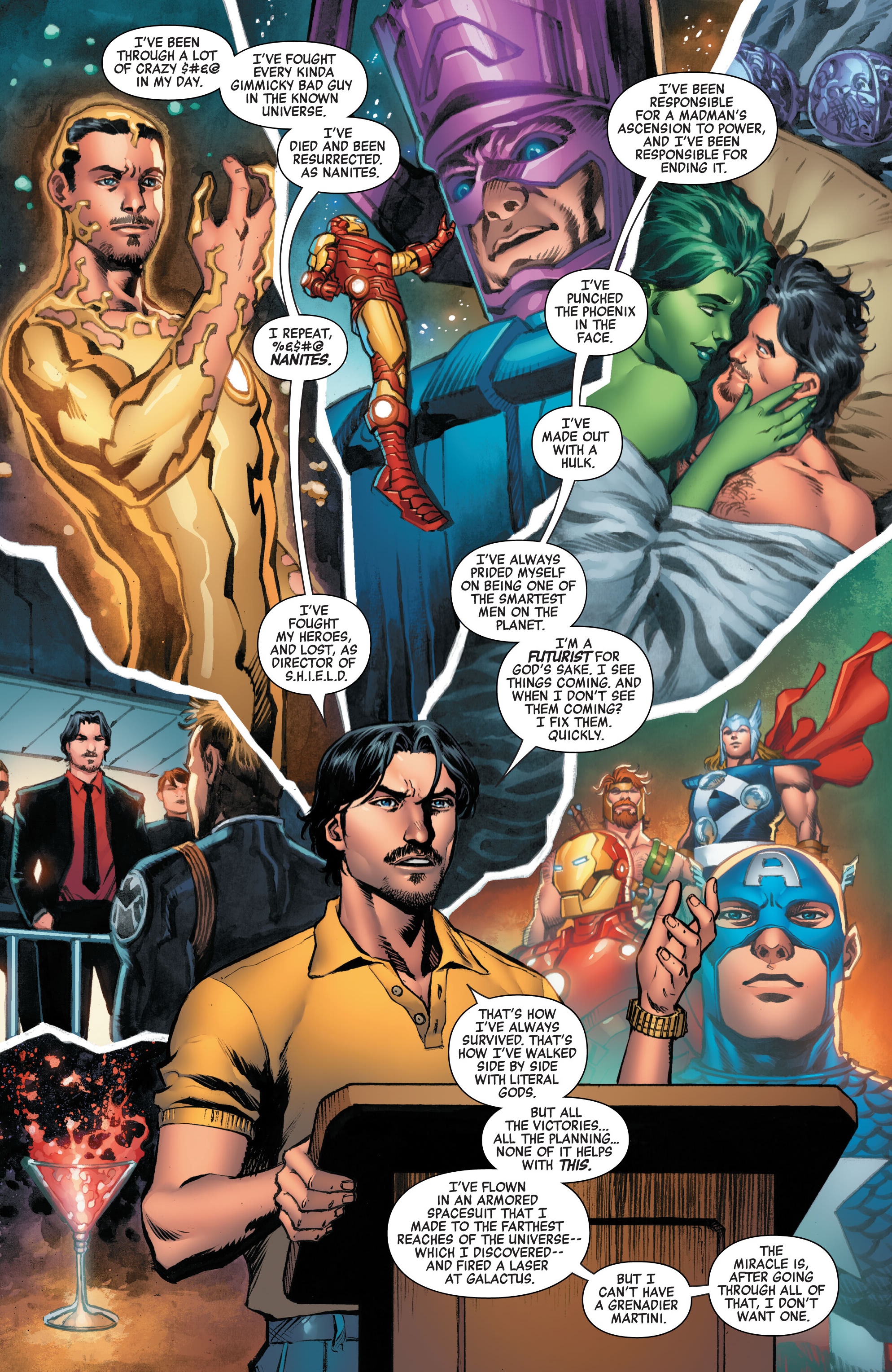Read online Marvel's Voices: The Avengers comic -  Issue # Full - 5