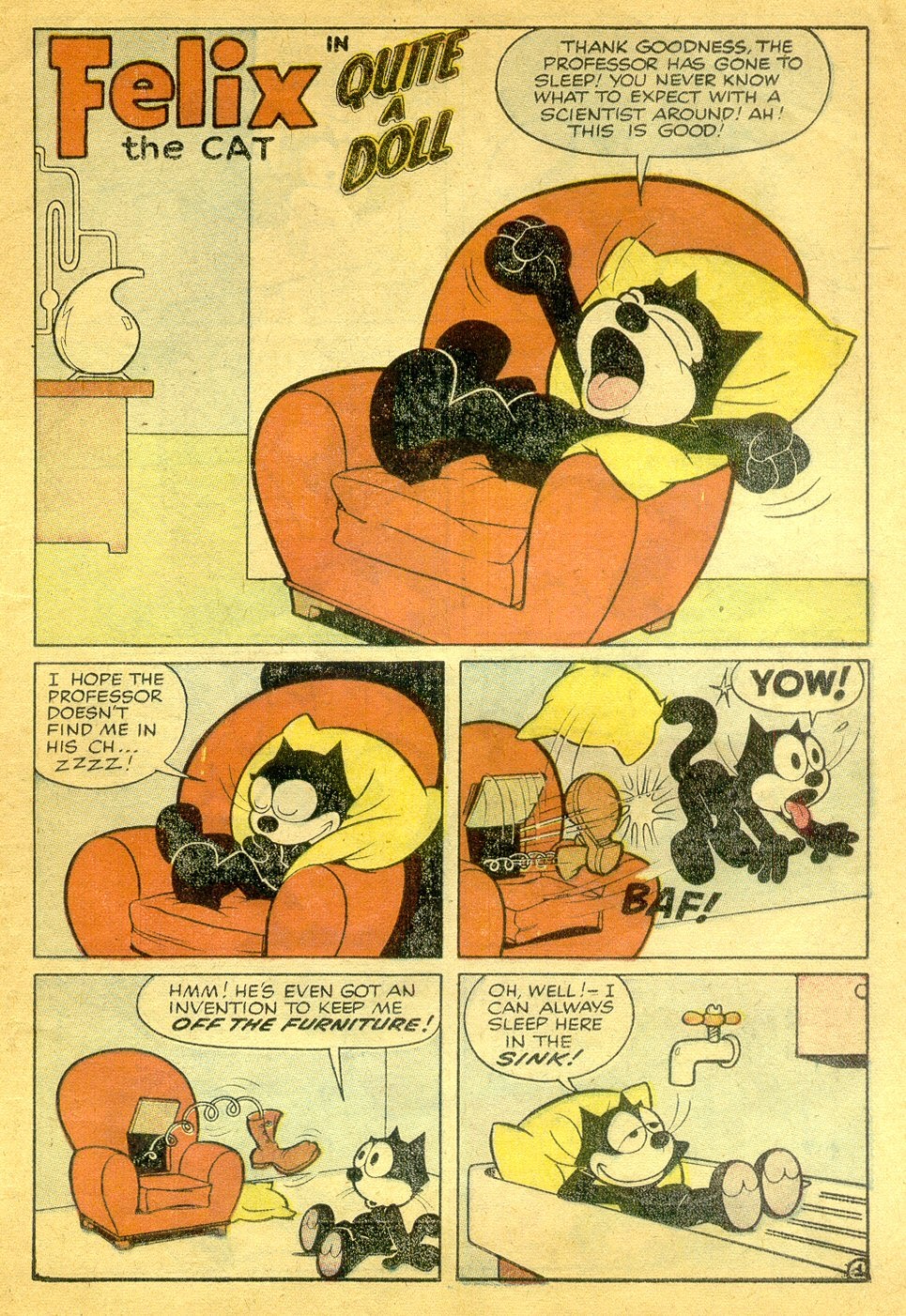 Read online Felix the Cat (1955) comic -  Issue #101 - 5