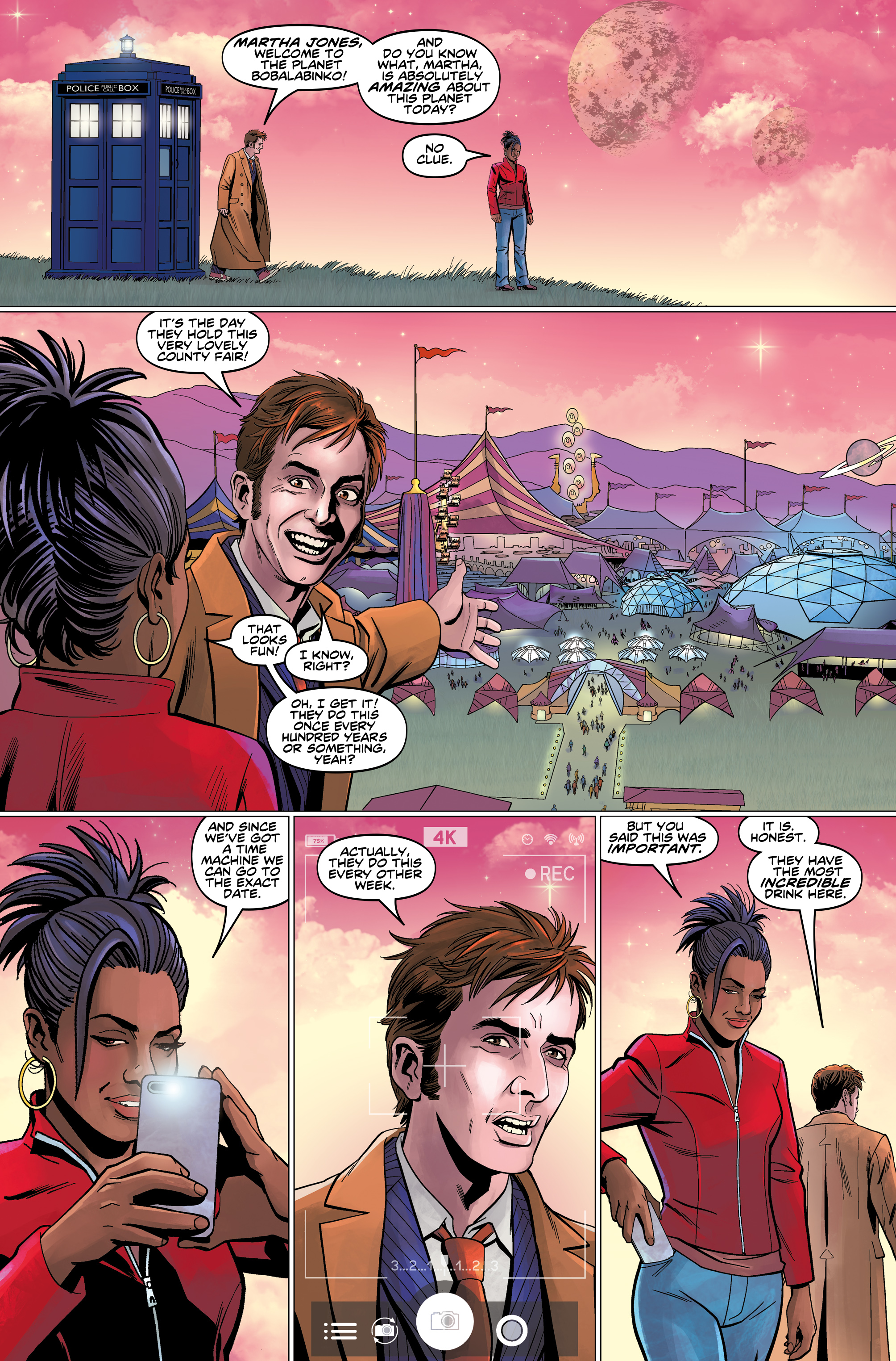 Read online Doctor Who: Once Upon A Time Lord comic -  Issue # Full - 5