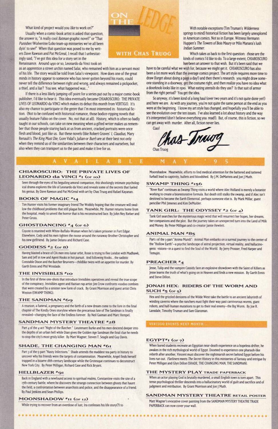 Read online Chiaroscuro comic -  Issue #1 - 29