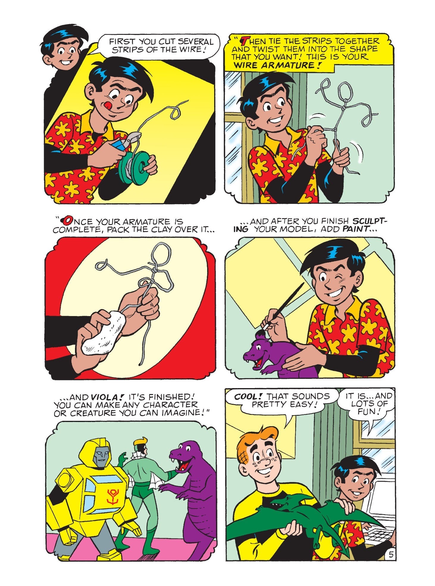 Read online Archie & Friends Double Digest comic -  Issue #17 - 56