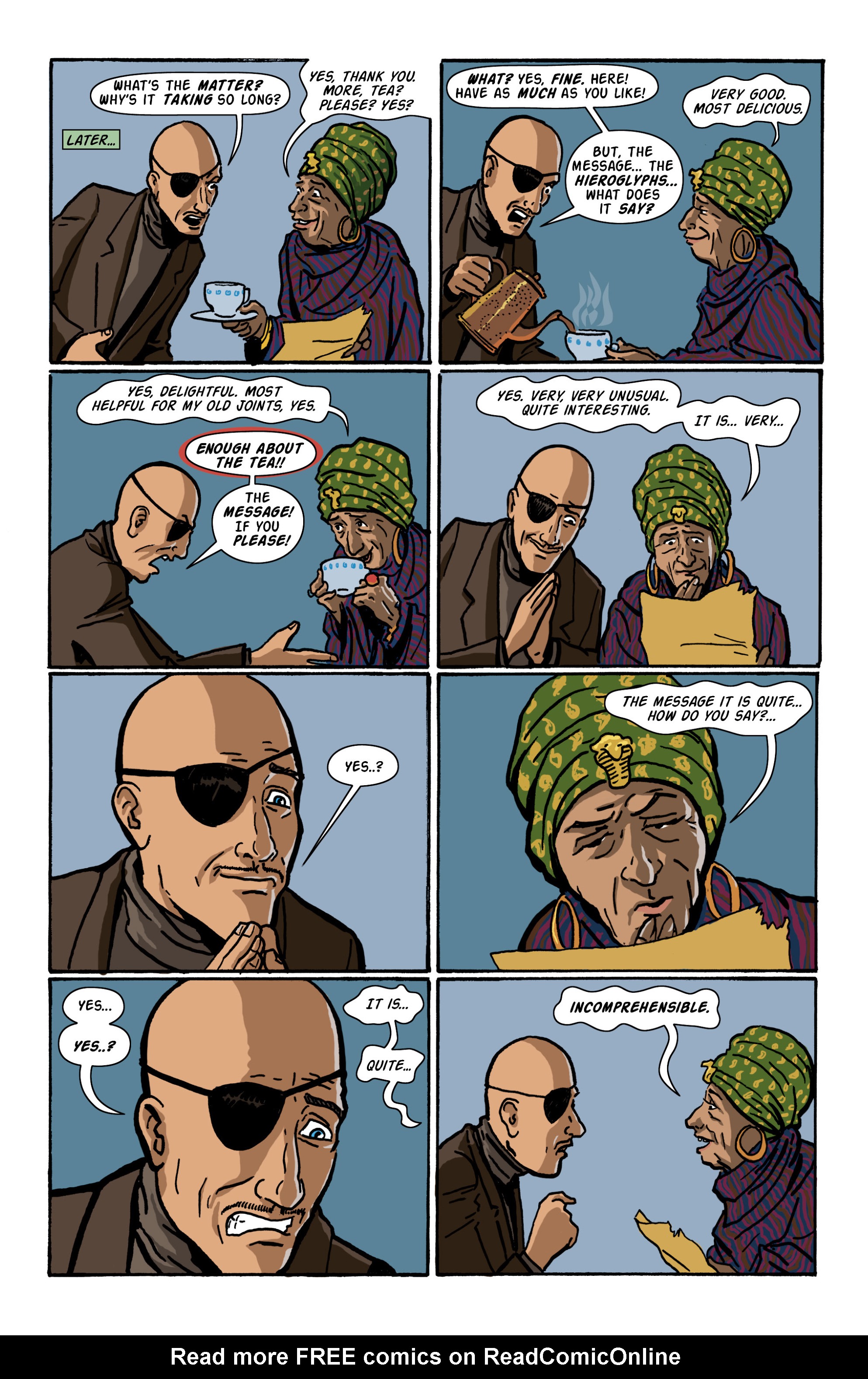 Read online Rocket Robinson and the Pharaoh's Fortune comic -  Issue # TPB (Part 2) - 15
