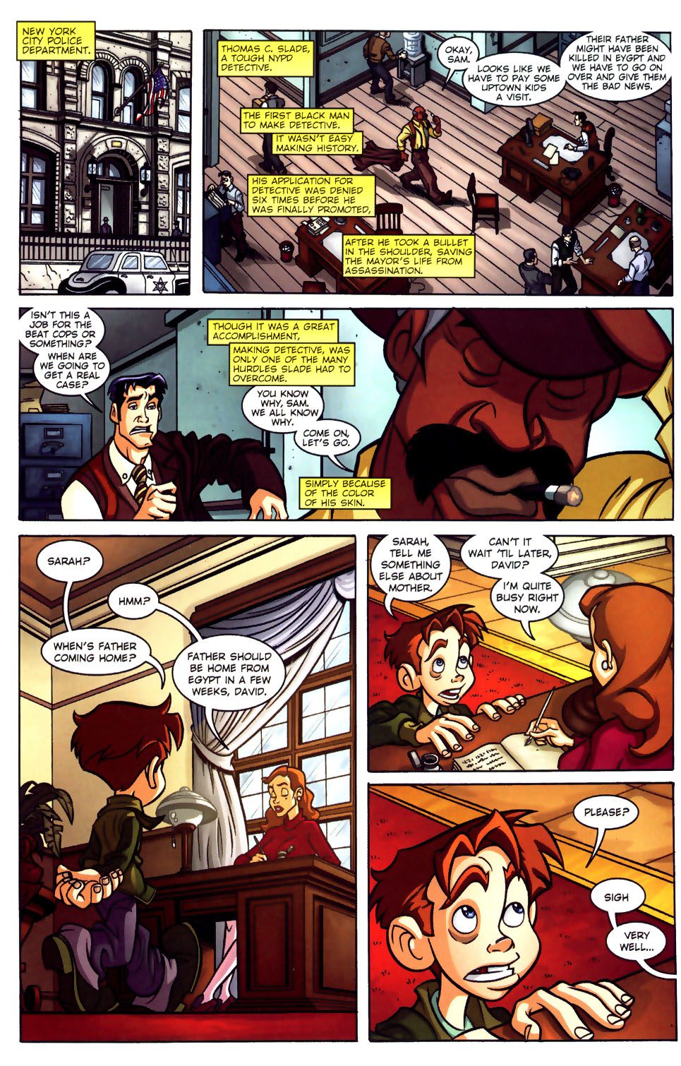 Read online David and Goliath comic -  Issue #1 - 11