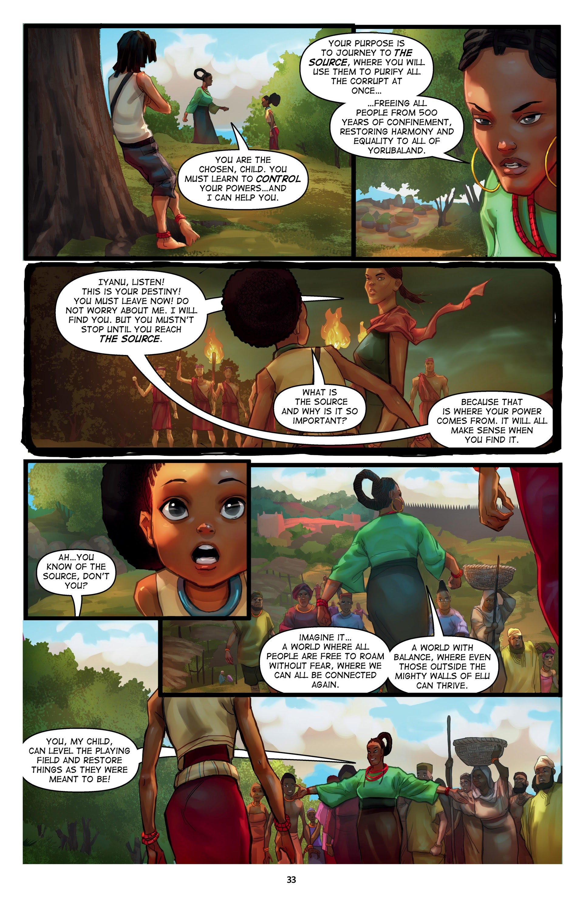 Read online Iyanu: Child of Wonder comic -  Issue # TPB 2 - 34