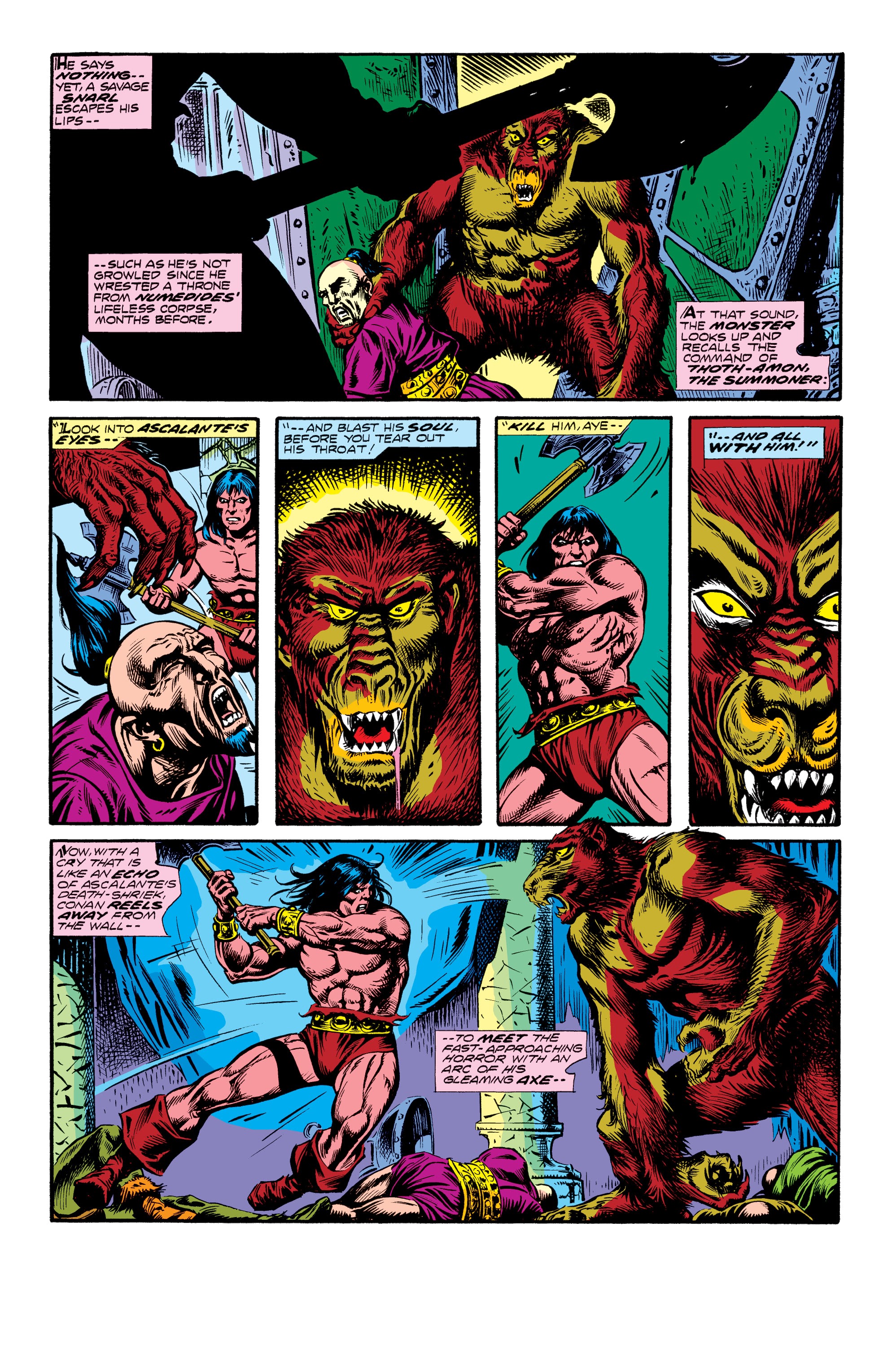 Read online Conan the Barbarian Epic Collection: The Original Marvel Years - Of Once and Future Kings comic -  Issue # TPB (Part 3) - 54