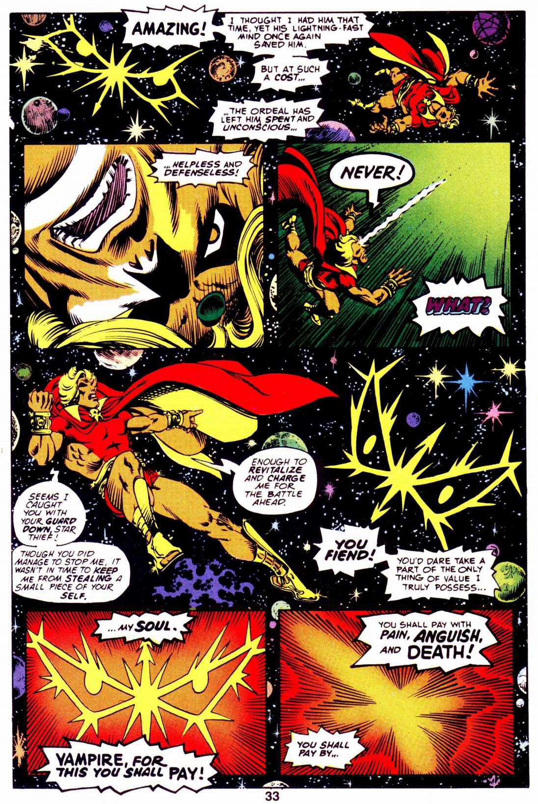 Read online Warlock (1982) comic -  Issue #4 - 35