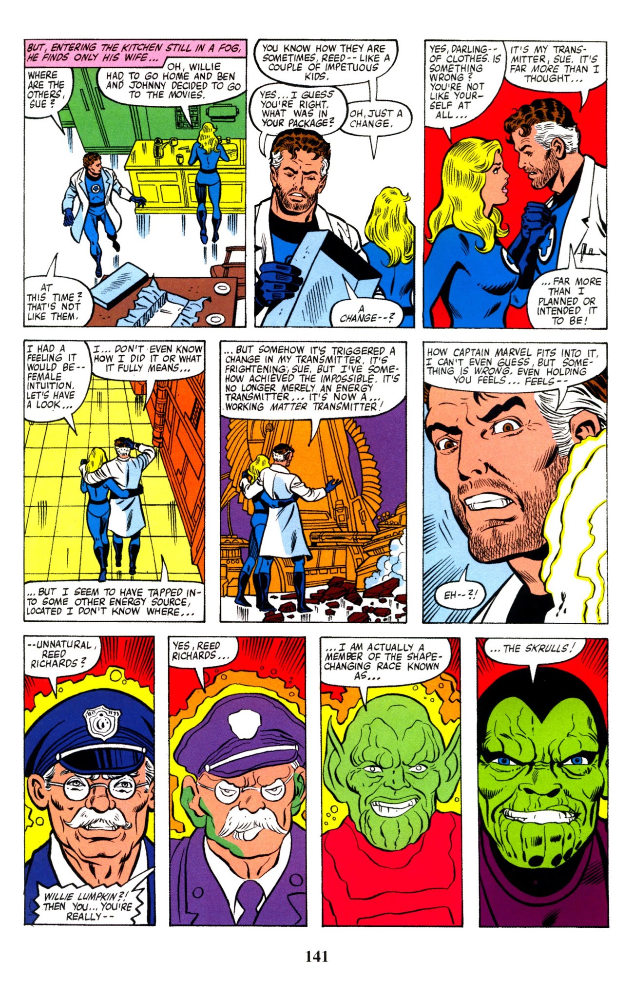 Read online Fantastic Four Visionaries: George Perez comic -  Issue # TPB 2 (Part 2) - 39