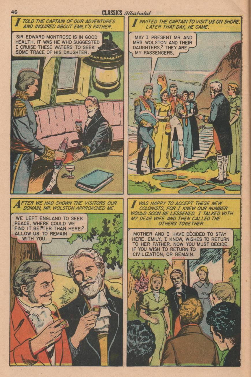 Read online Classics Illustrated comic -  Issue #42 - 48