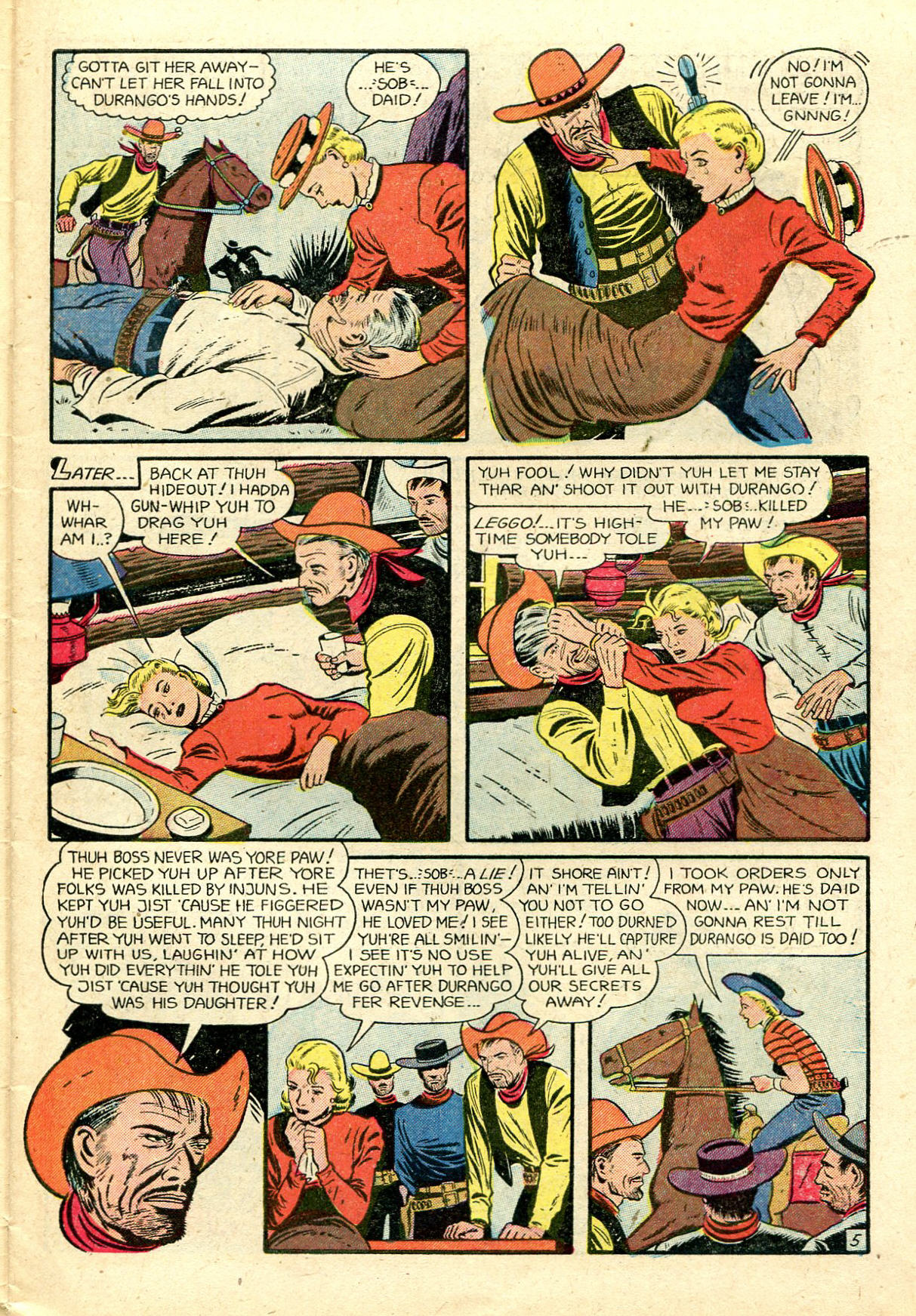 Read online Charles Starrett as The Durango Kid comic -  Issue #32 - 7