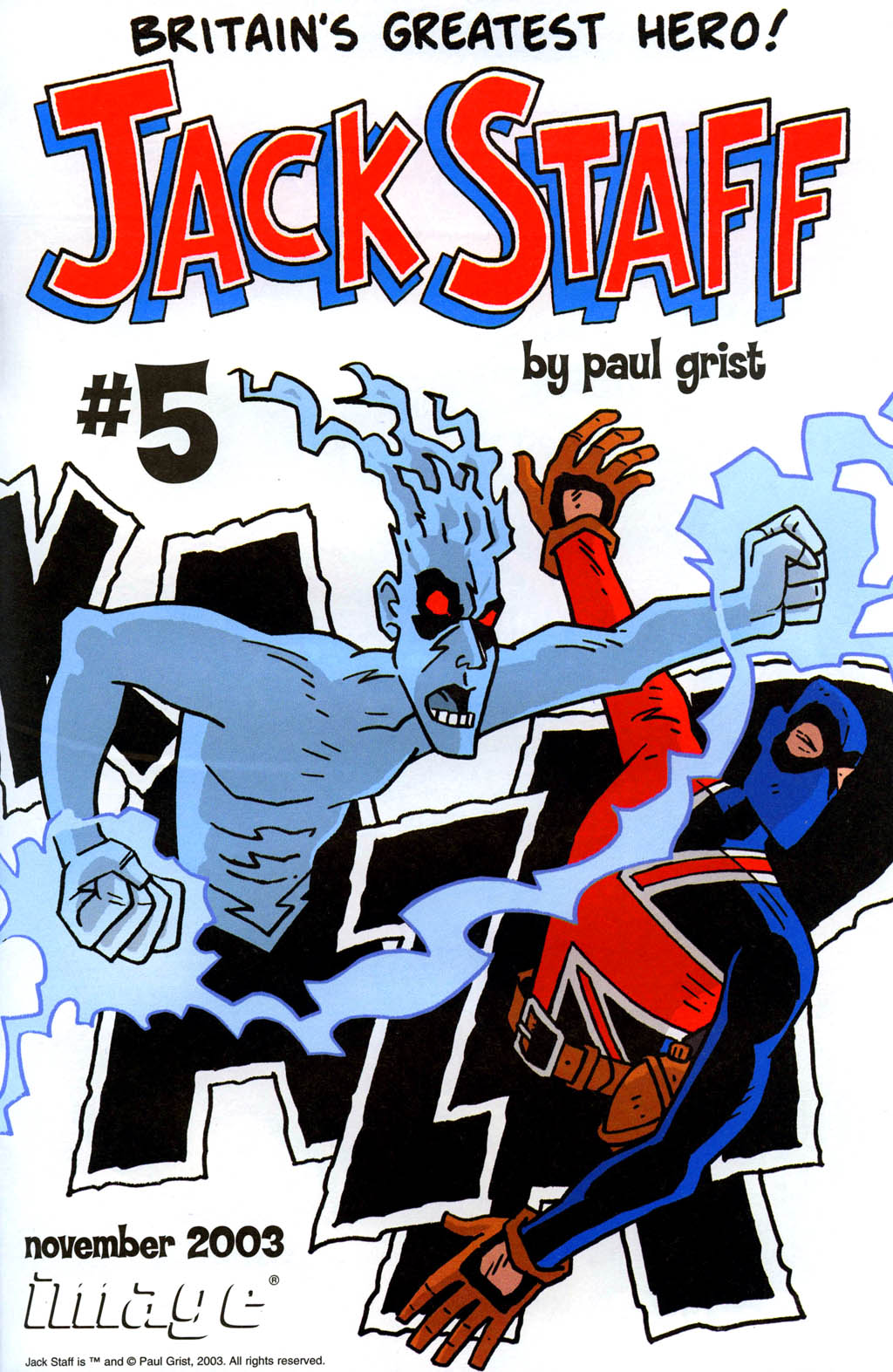 Read online Jack Staff (2003) comic -  Issue #4 - 33
