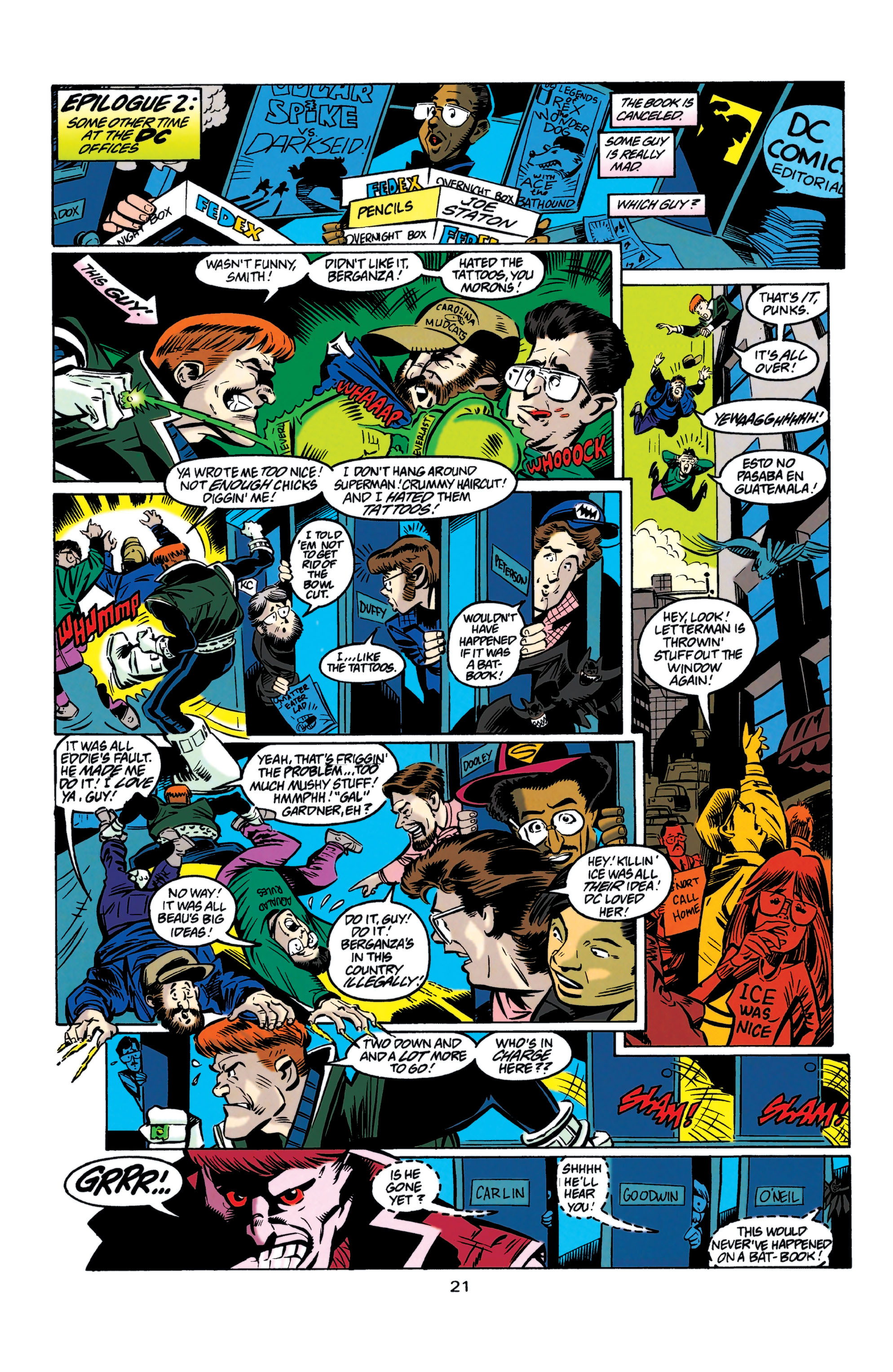 Read online Guy Gardner: Warrior comic -  Issue #44 - 21