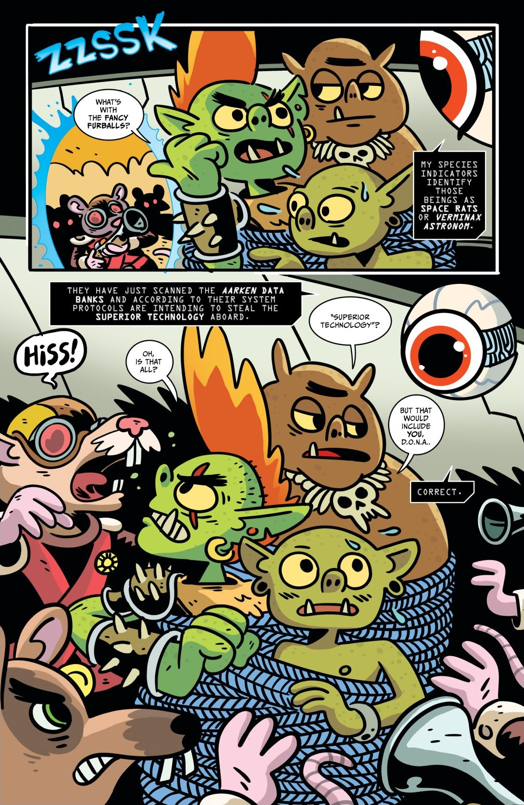 Read online Orcs in Space comic -  Issue # TPB - 63