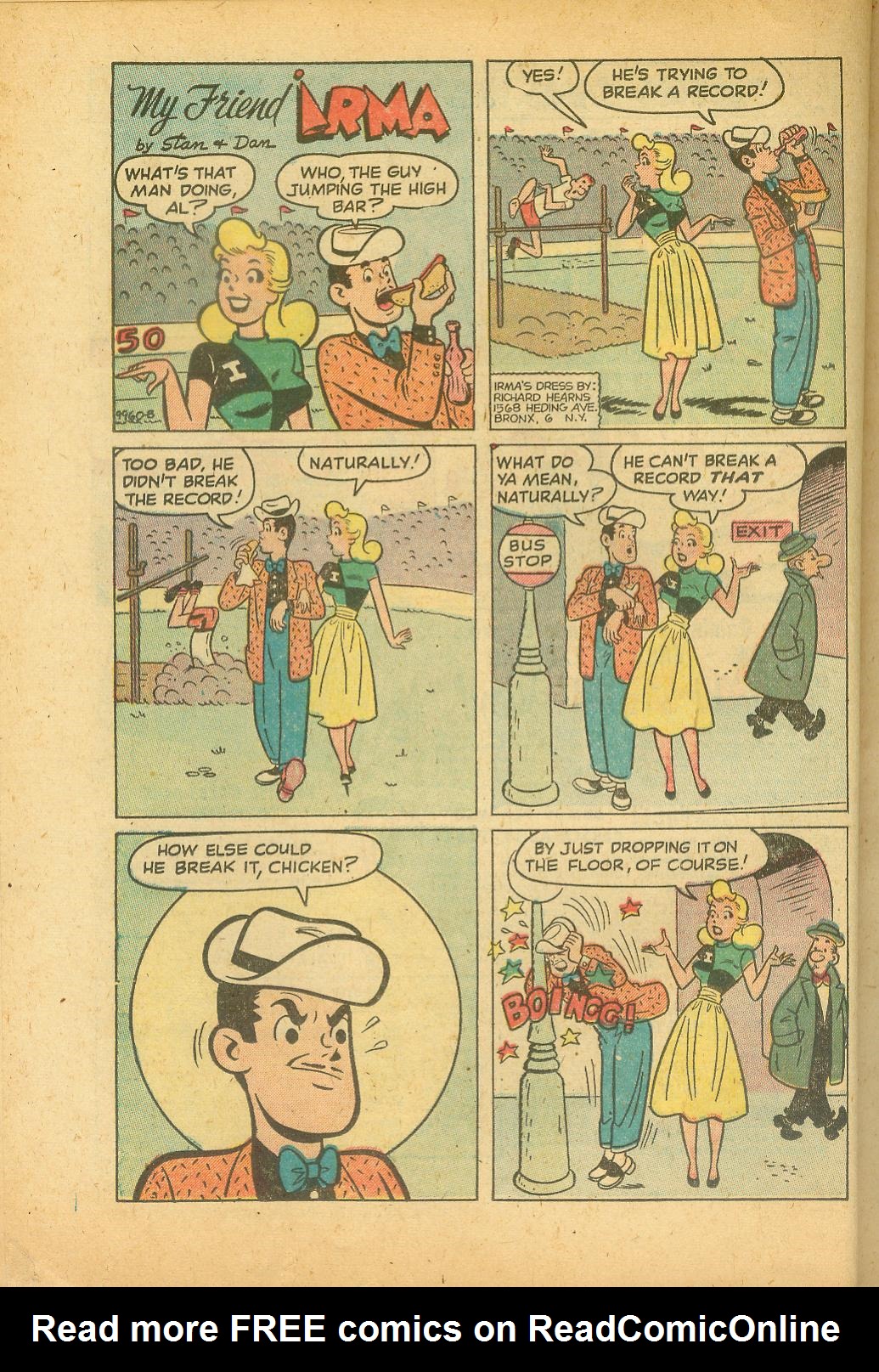 Read online My Friend Irma comic -  Issue #20 - 20