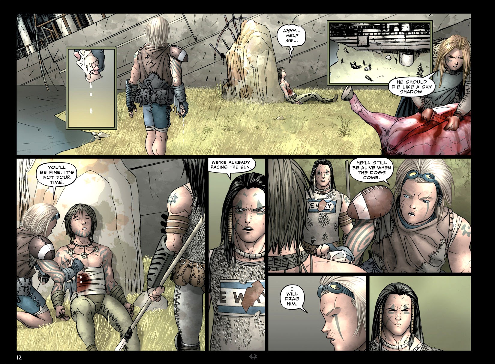 Read online Tribes: The Dog Years comic -  Issue #1 - 13