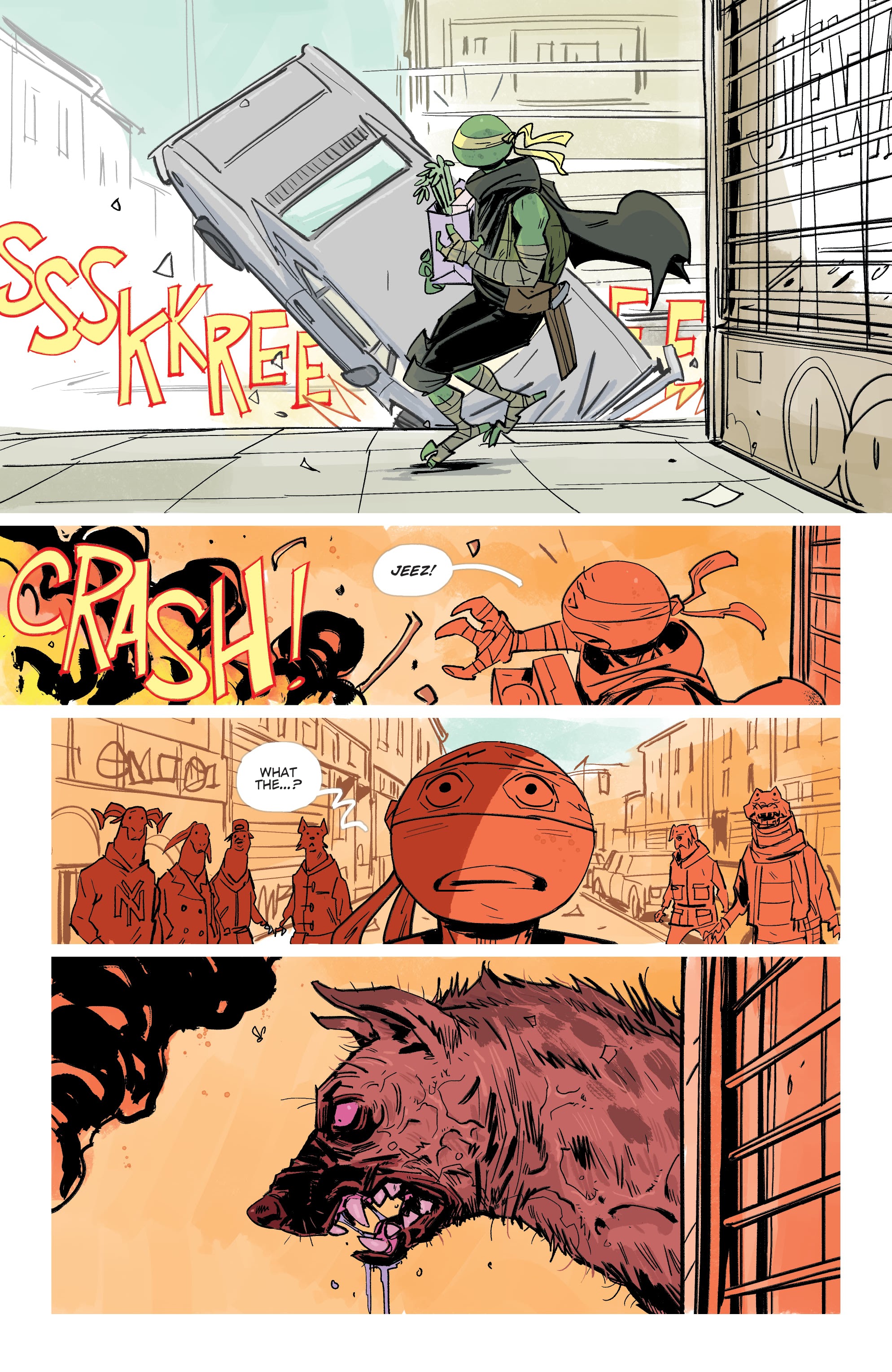 Read online Teenage Mutant Ninja Turtles: Jennika II comic -  Issue #1 - 8
