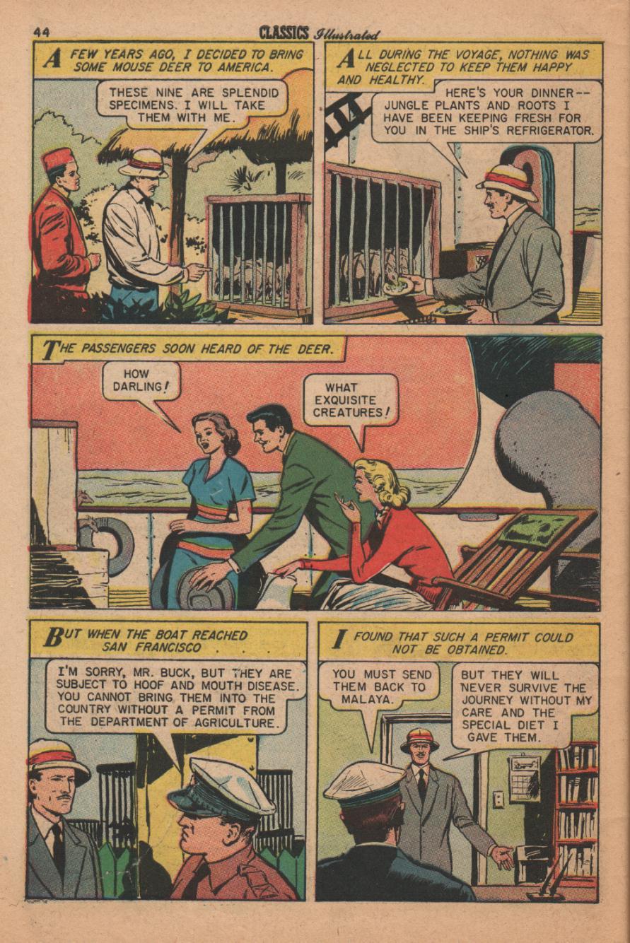 Read online Classics Illustrated comic -  Issue #140 - 46