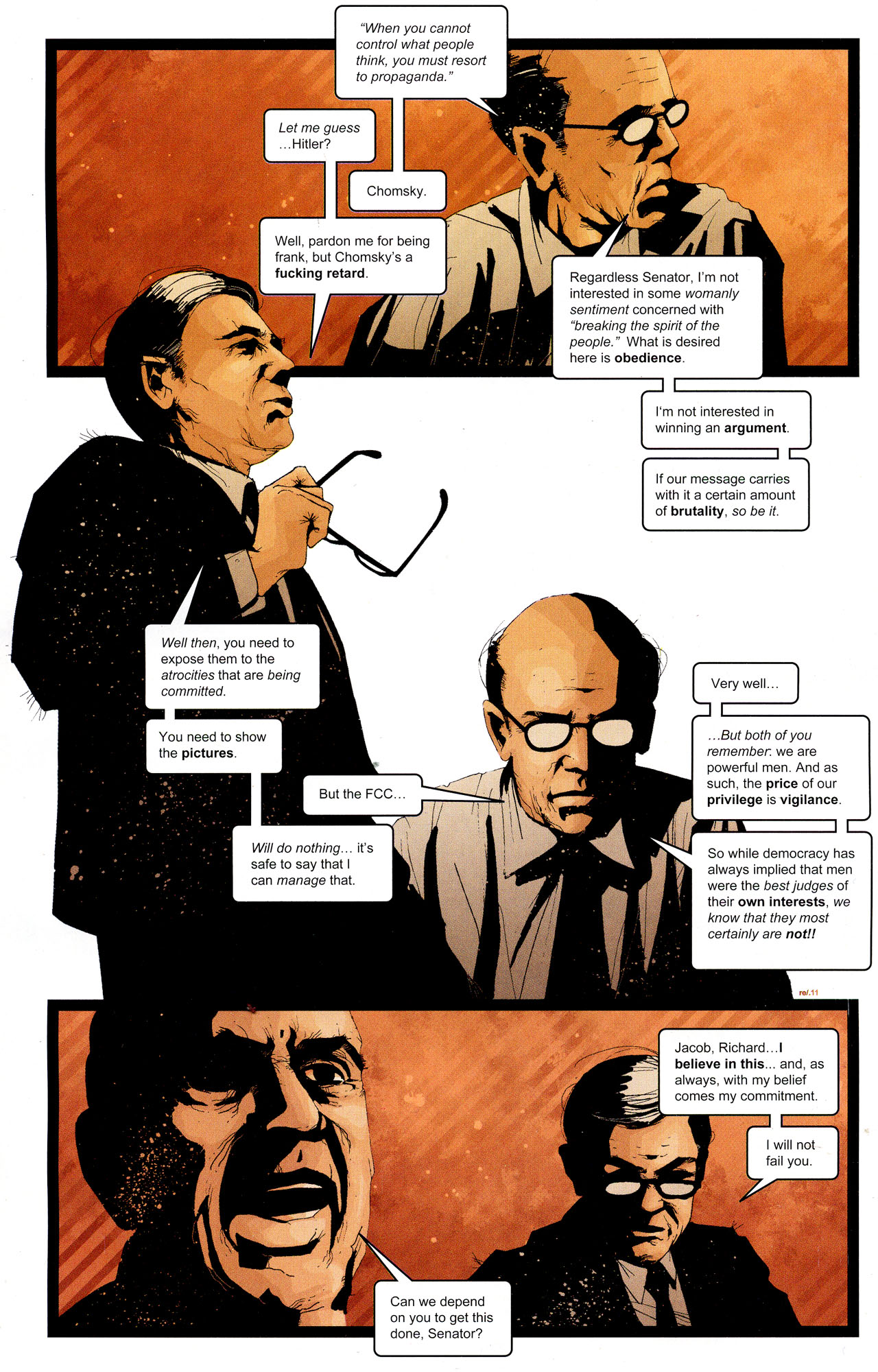 Read online The Nightly News comic -  Issue #5 - 12