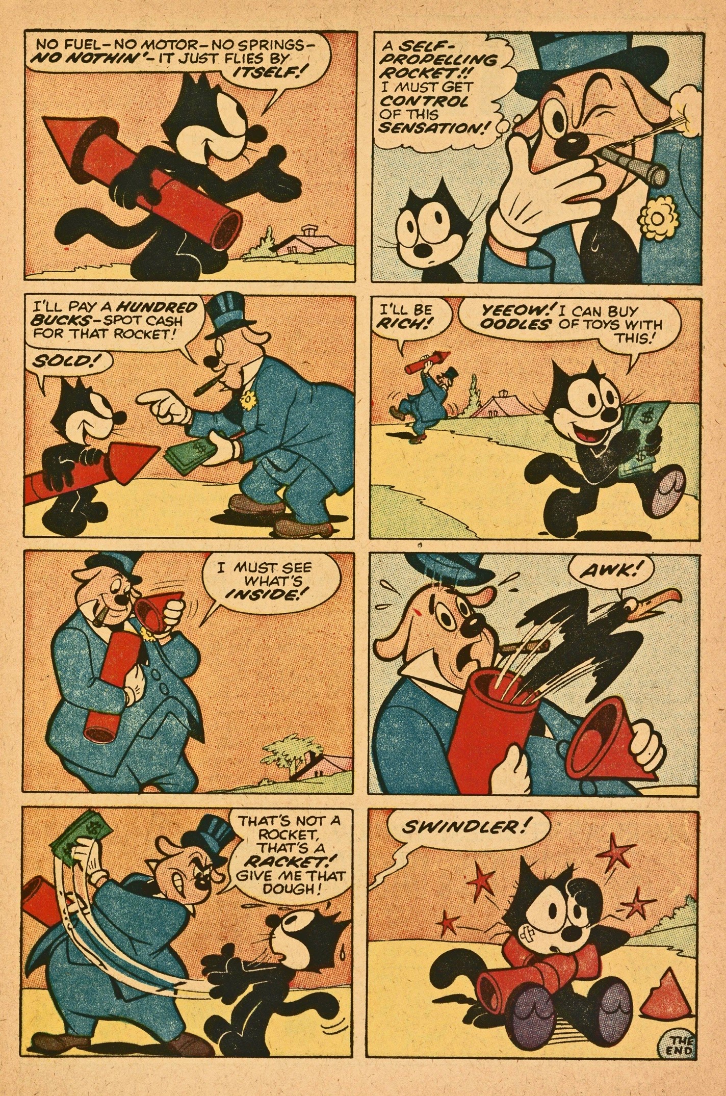 Read online Felix the Cat (1955) comic -  Issue #114 - 25