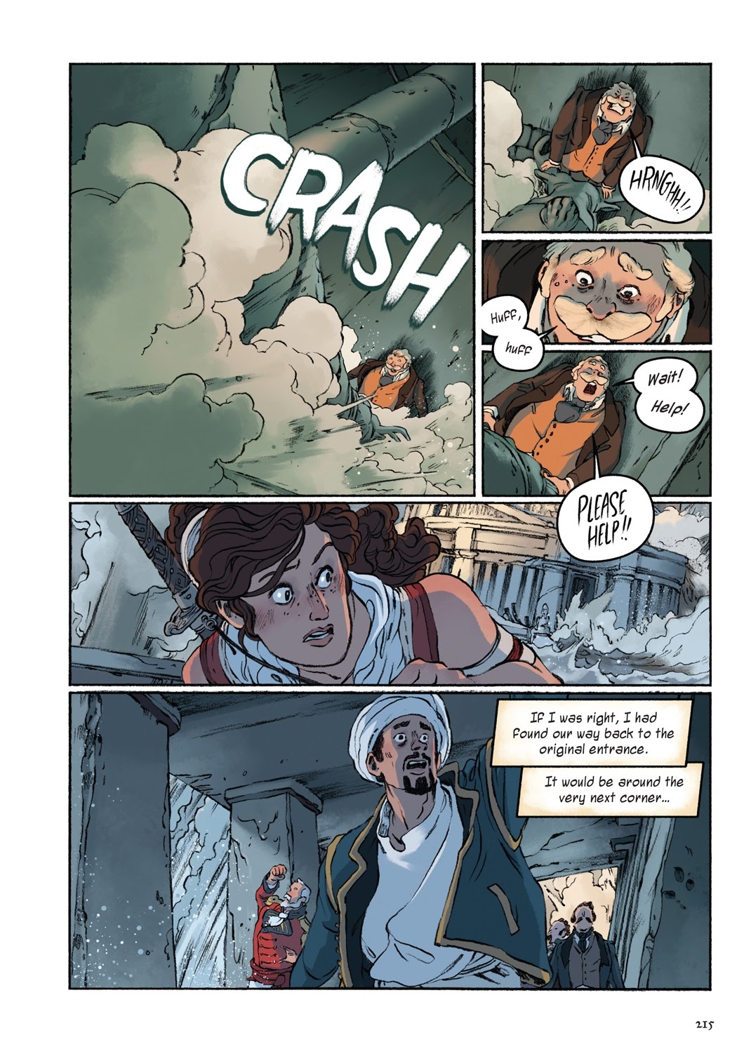 Read online Delilah Dirk and the Pillars of Hercules comic -  Issue # TPB (Part 3) - 16