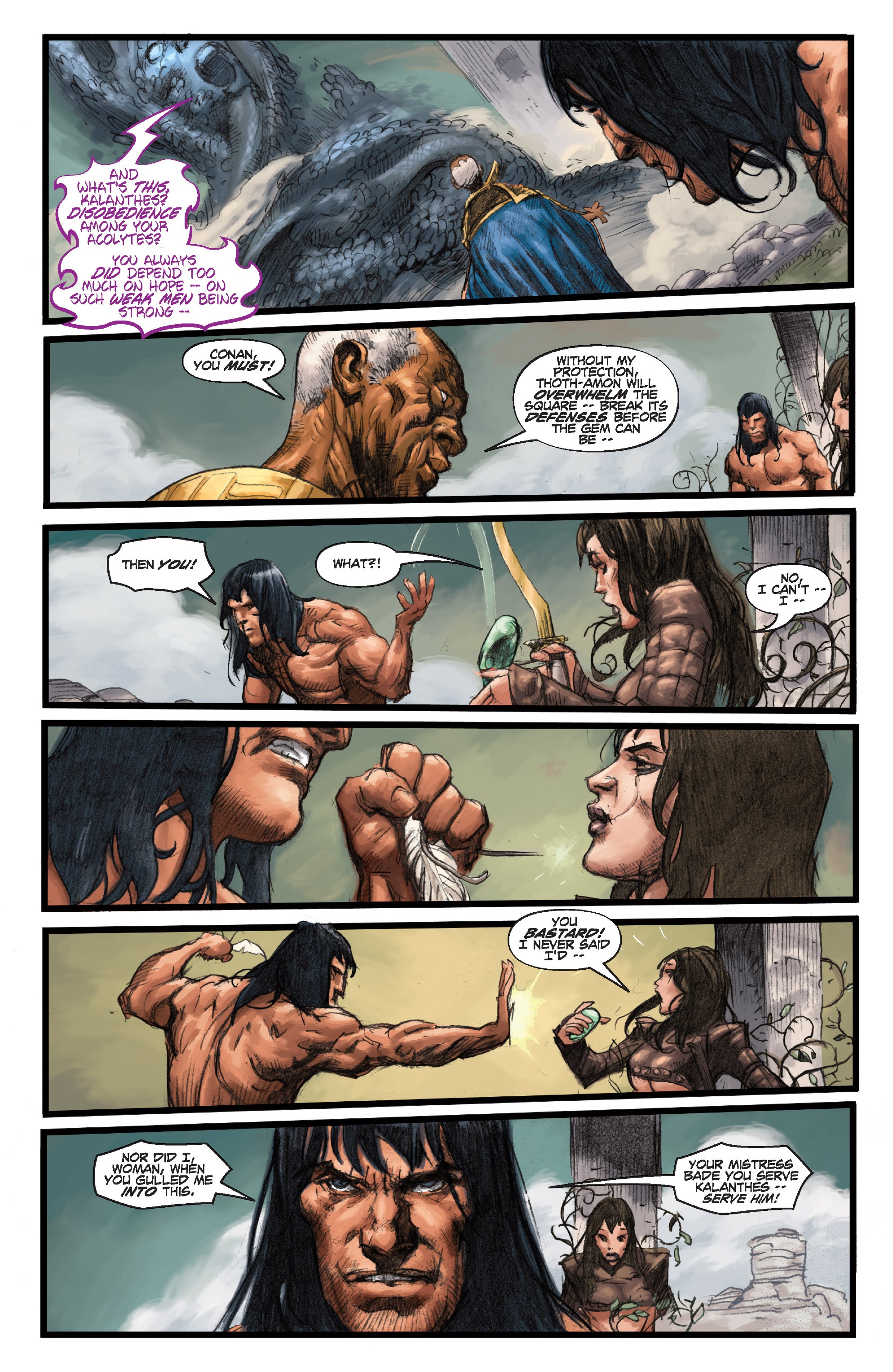 Read online Conan Chronicles Epic Collection comic -  Issue # TPB Out of the Darksome Hills (Part 4) - 26