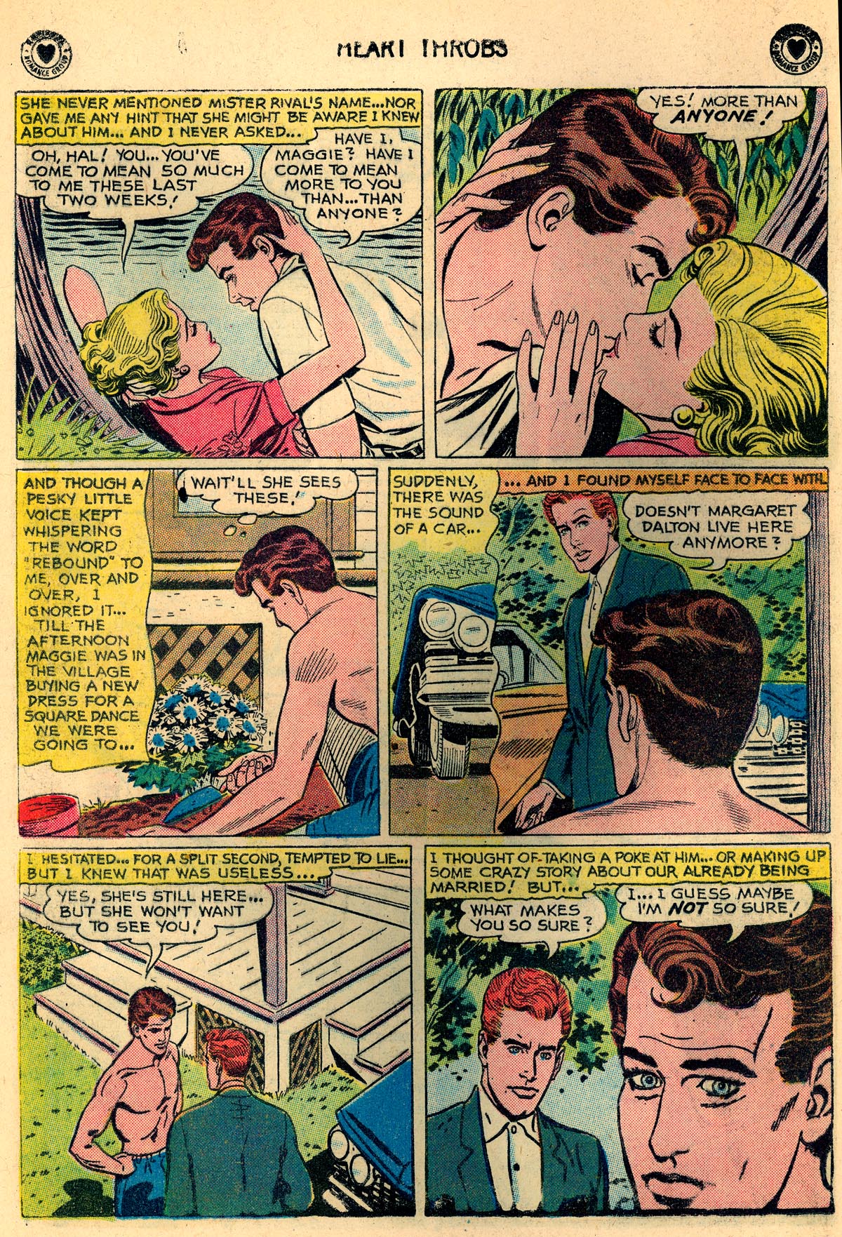 Read online Heart Throbs comic -  Issue #62 - 16