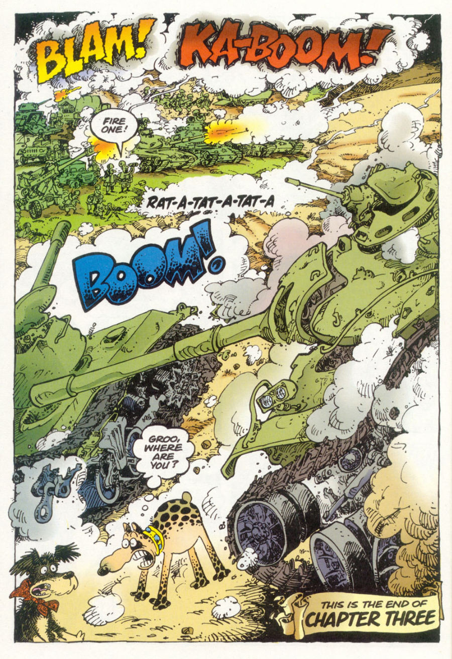 Read online Sergio Aragonés' Groo And Rufferto comic -  Issue #3 - 26