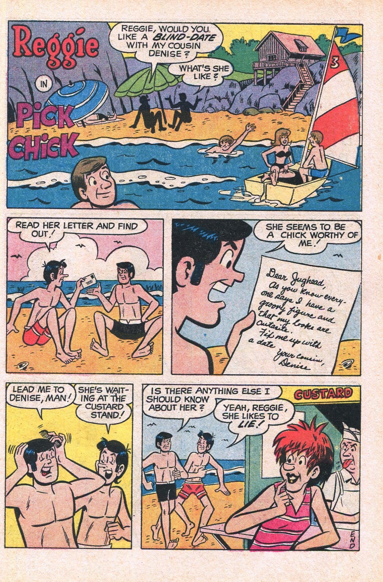 Read online Reggie's Wise Guy Jokes comic -  Issue #9 - 53
