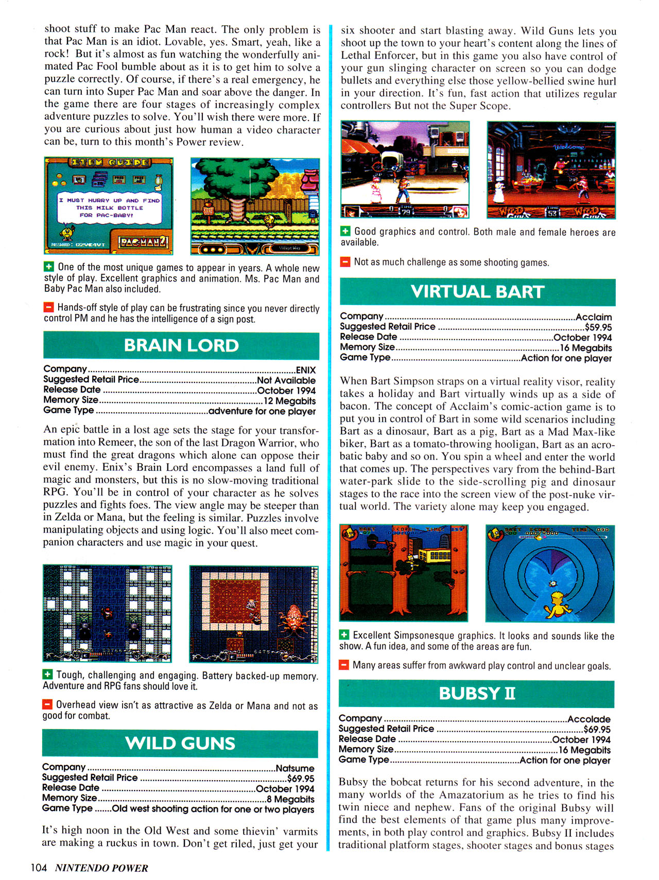Read online Nintendo Power comic -  Issue #65 - 113