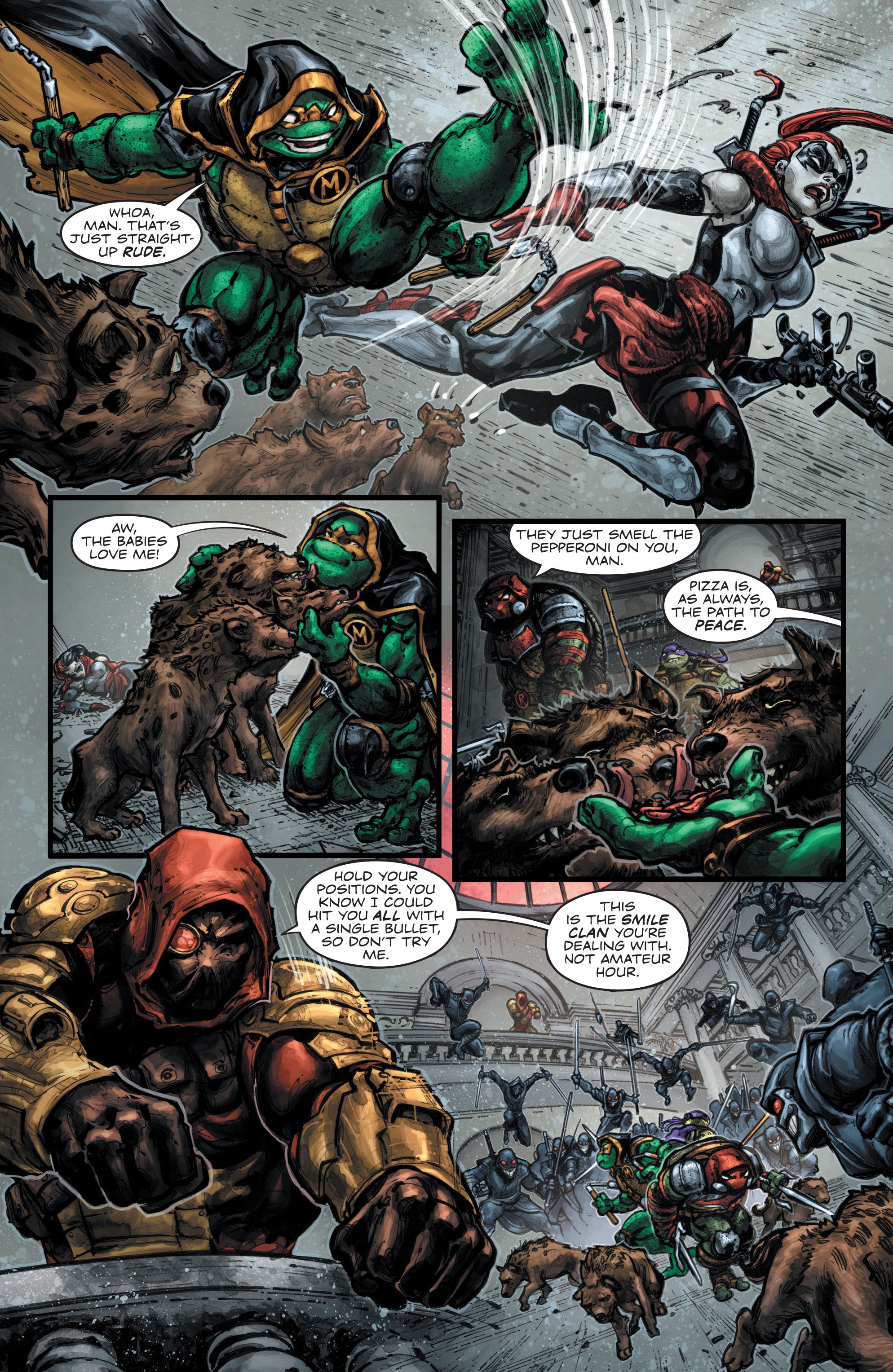 Read online Batman/Teenage Mutant Ninja Turtles III comic -  Issue # _TPB (Part 1) - 13