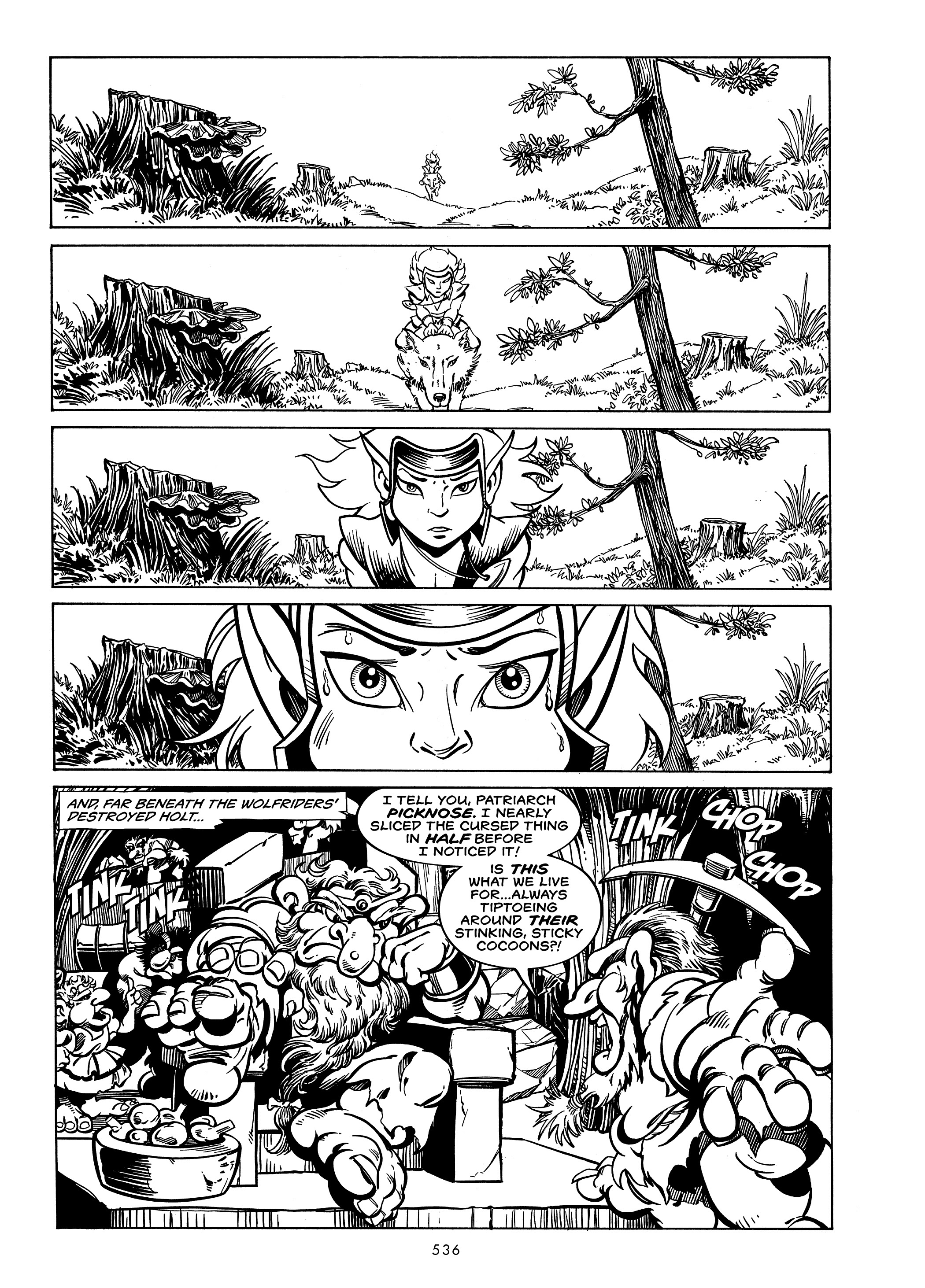 Read online The Complete ElfQuest comic -  Issue # TPB 4 (Part 6) - 35