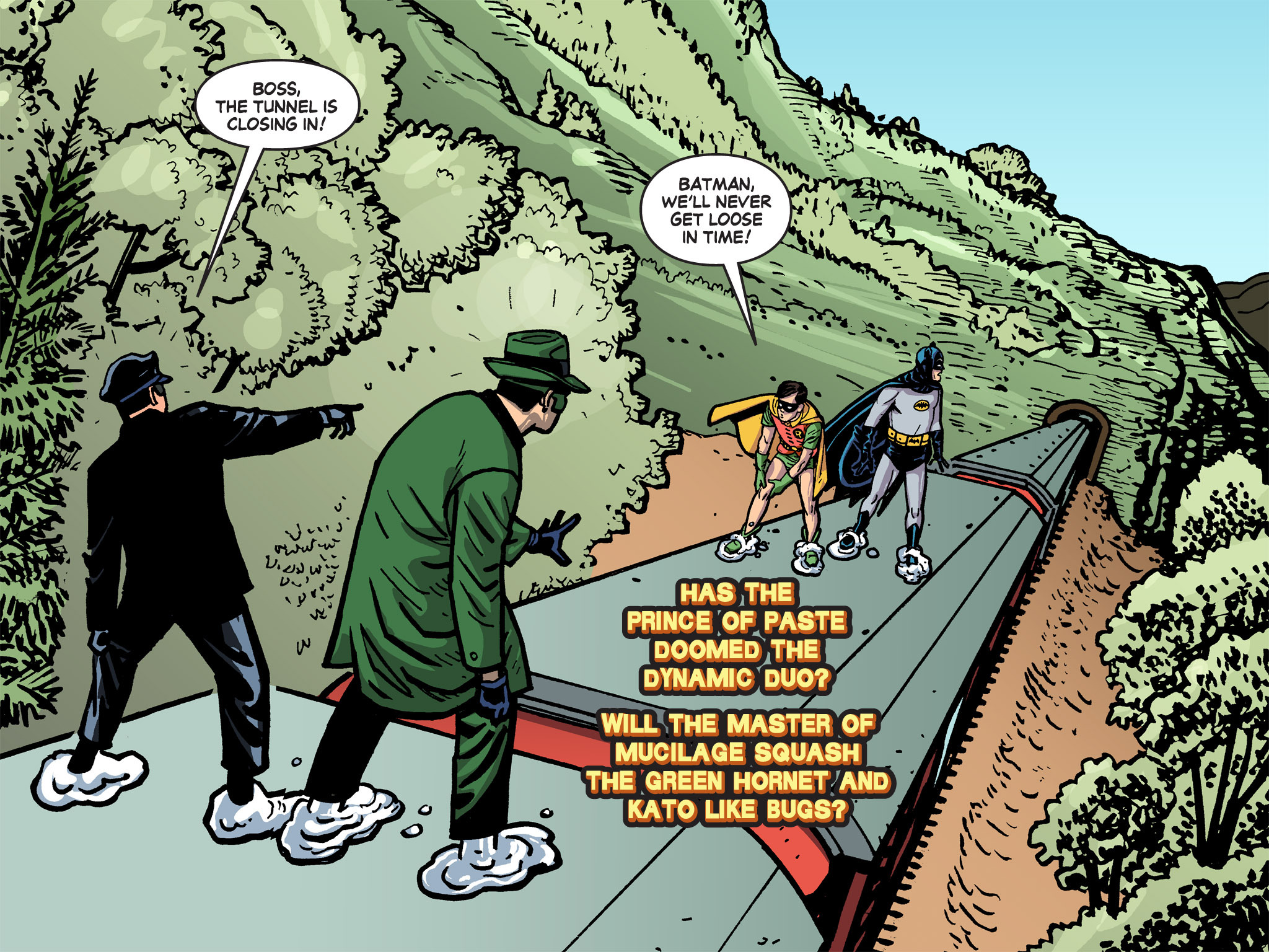 Read online Batman '66 Meets the Green Hornet [II] comic -  Issue #2 - 97