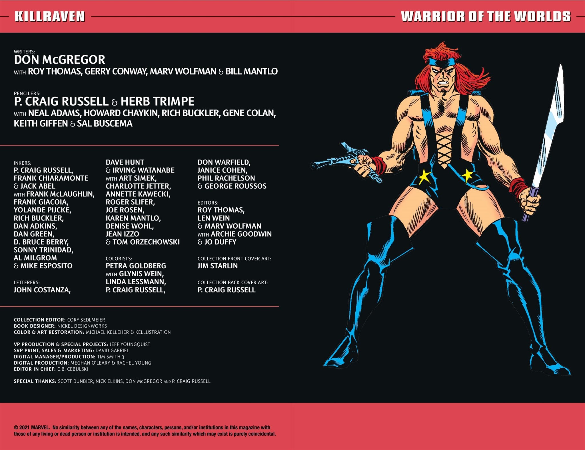 Read online Killraven Epic Collection: Warrior of the Worlds comic -  Issue # TPB (Part 1) - 3