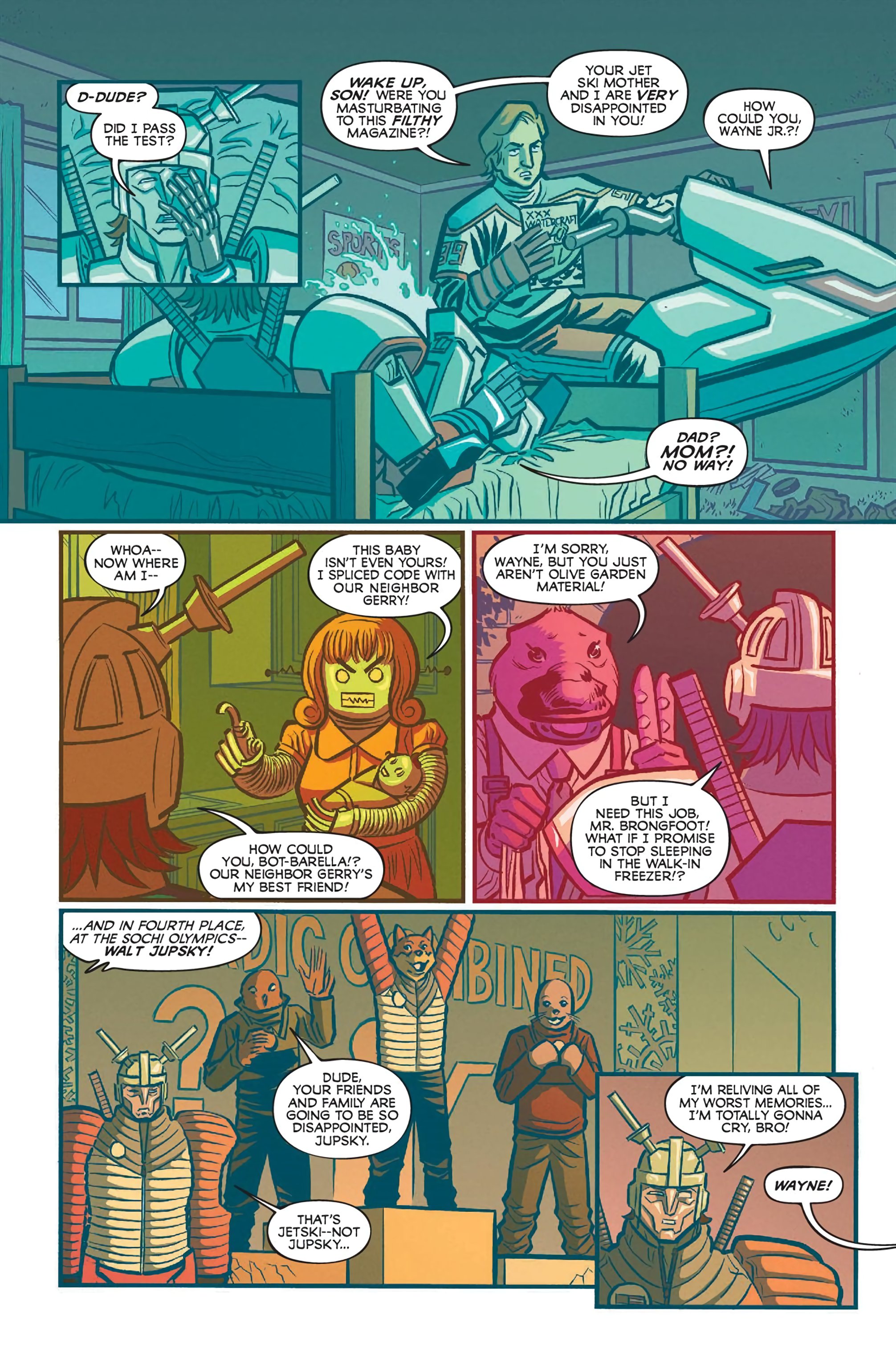 Read online God Hates Astronauts comic -  Issue # _The Omnimegabus (Part 5) - 86
