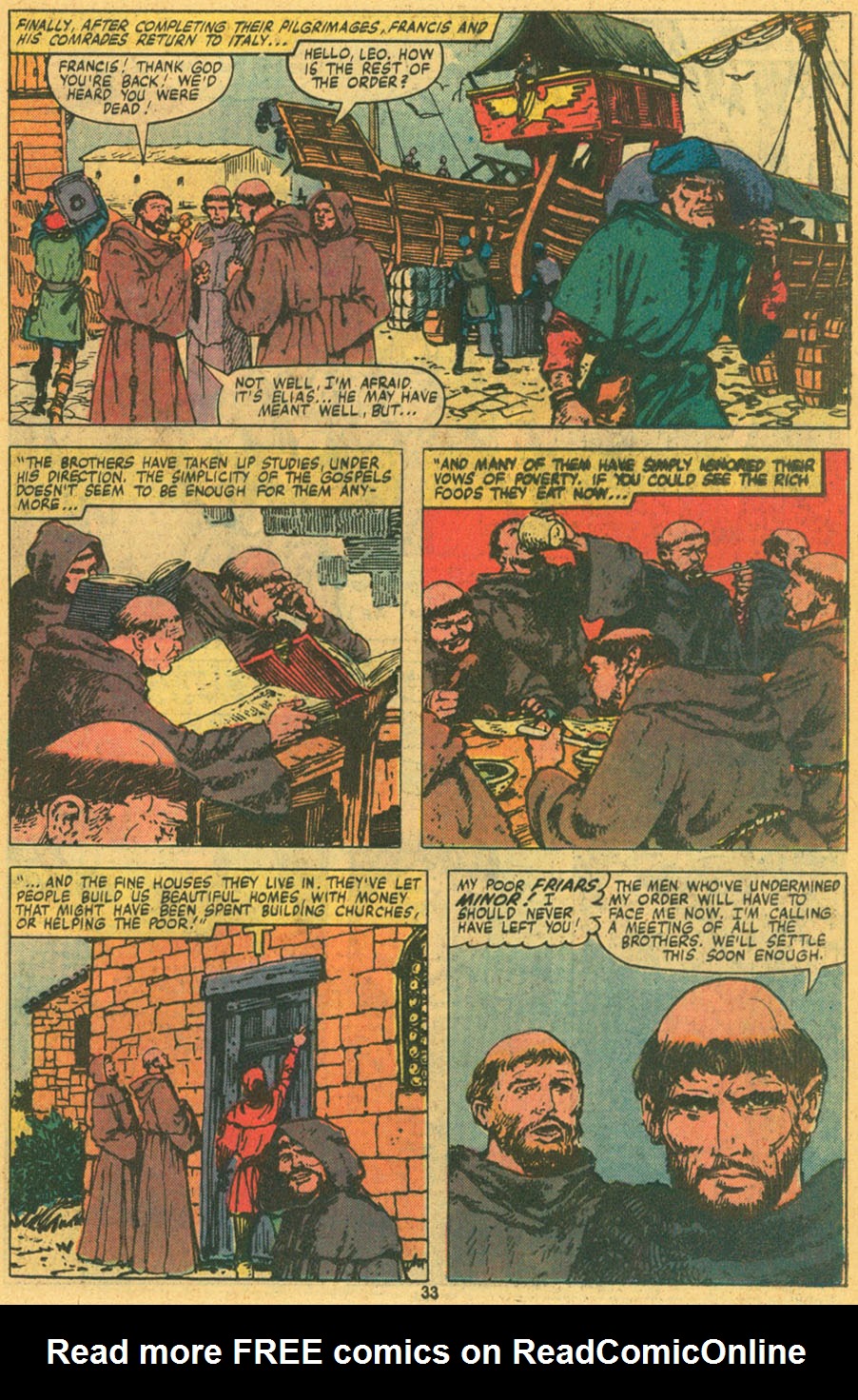Read online Francis, Brother of the Universe comic -  Issue # Full - 36