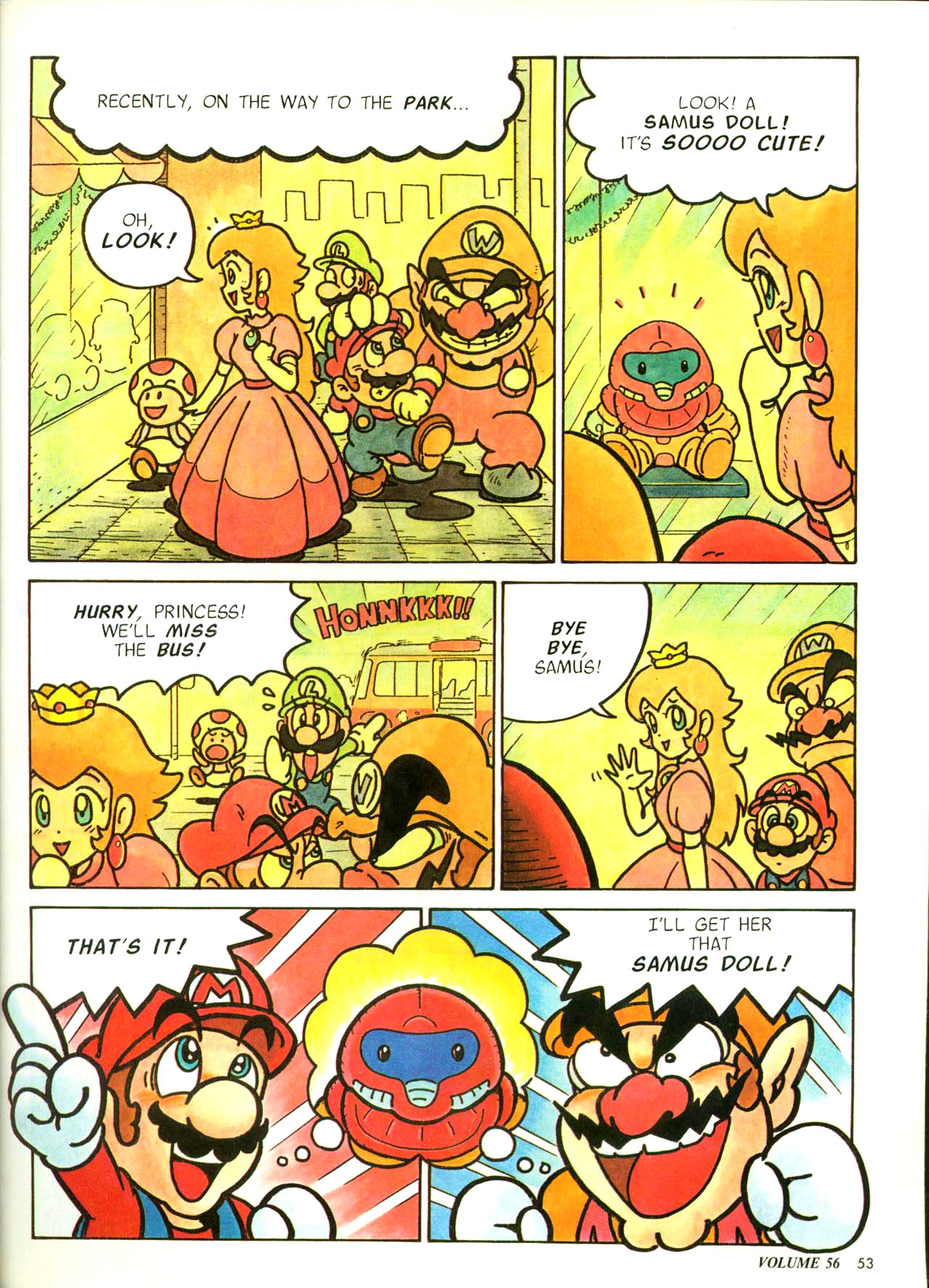 Read online Nintendo Power comic -  Issue #56 - 58