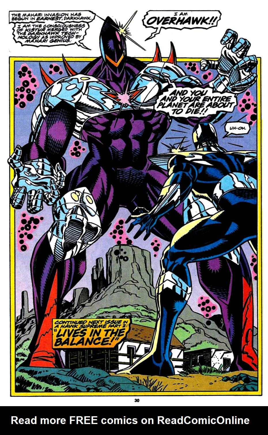 Read online Darkhawk (1991) comic -  Issue #48 - 22