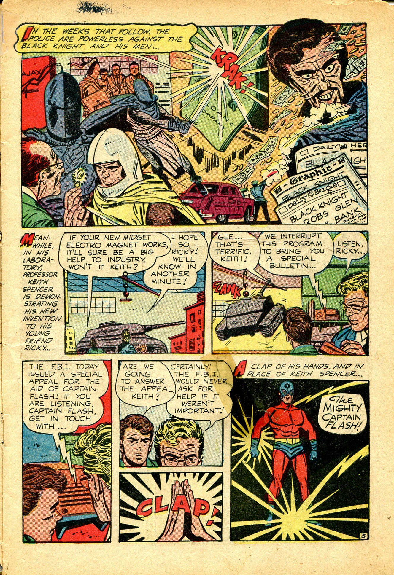 Read online Captain Flash comic -  Issue #2 - 5