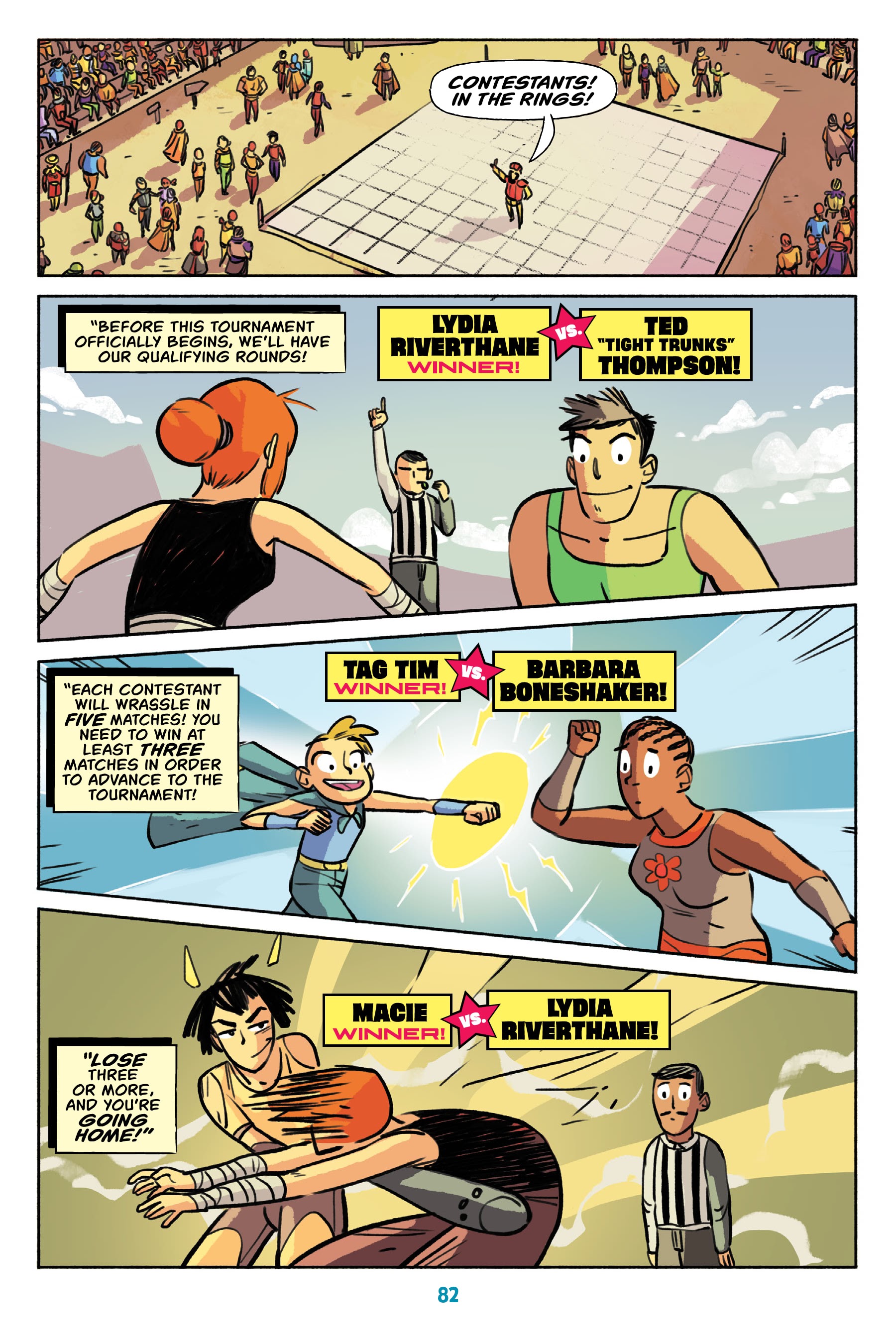 Read online Wrassle Castle comic -  Issue #1 - 81