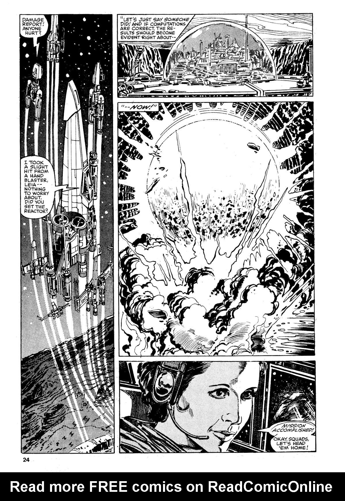Read online Star Wars Weekly comic -  Issue #165 - 24