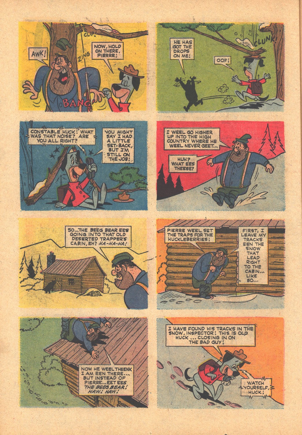 Read online Huckleberry Hound (1960) comic -  Issue #19 - 62