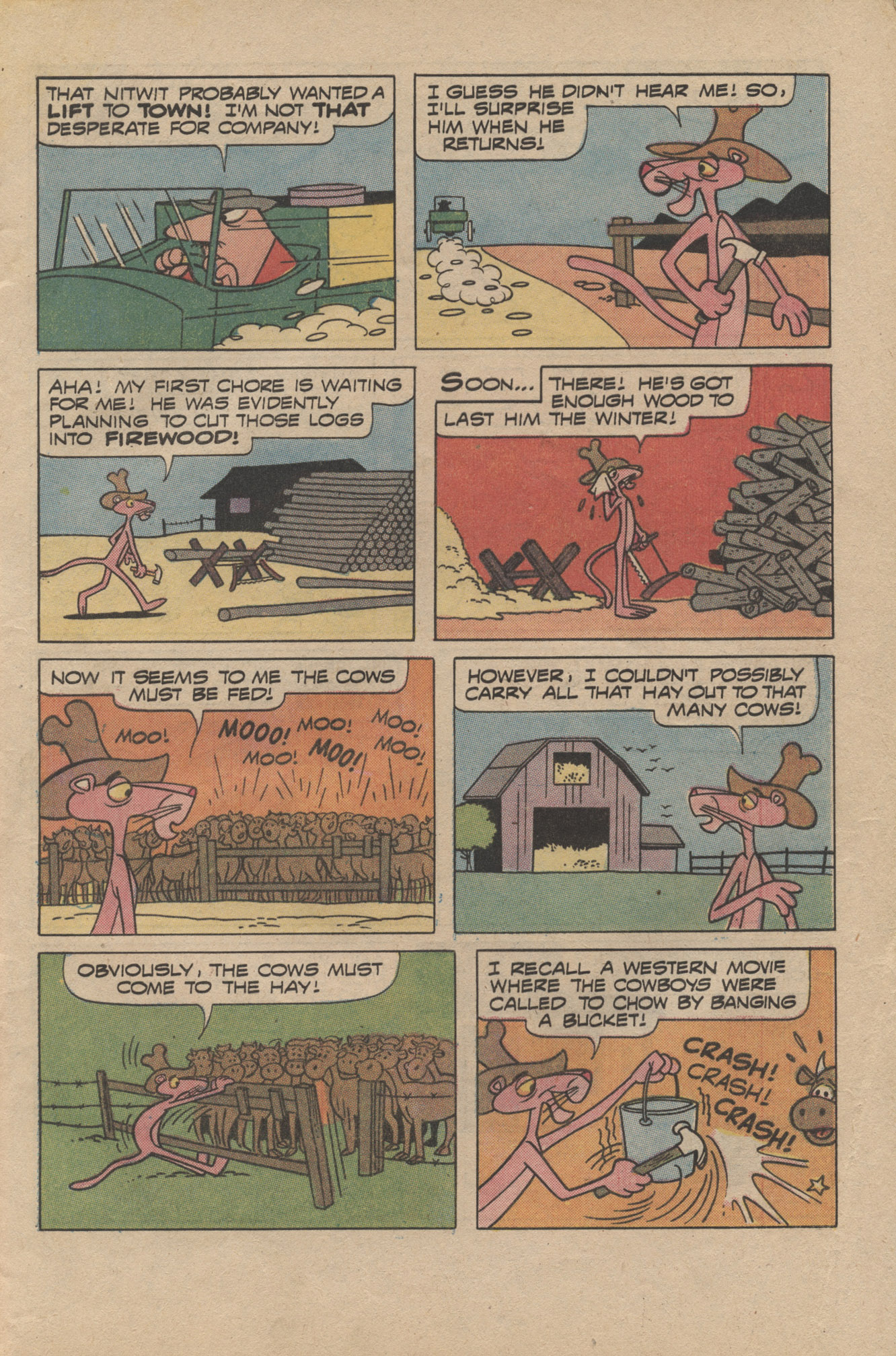 Read online The Pink Panther (1971) comic -  Issue #4 - 5