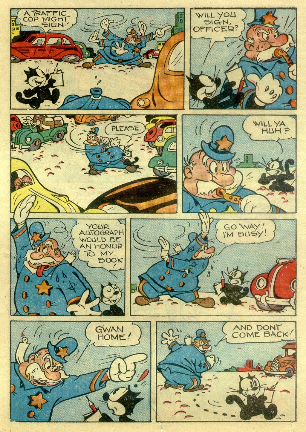 Read online Felix the Cat (1948) comic -  Issue #1 - 35
