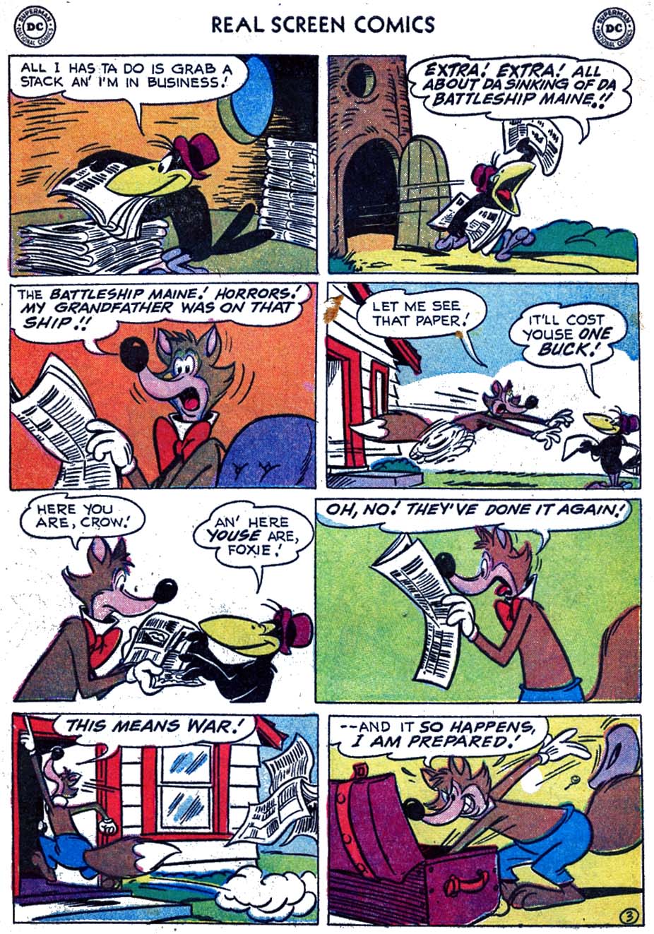 Read online Real Screen Comics comic -  Issue #108 - 5