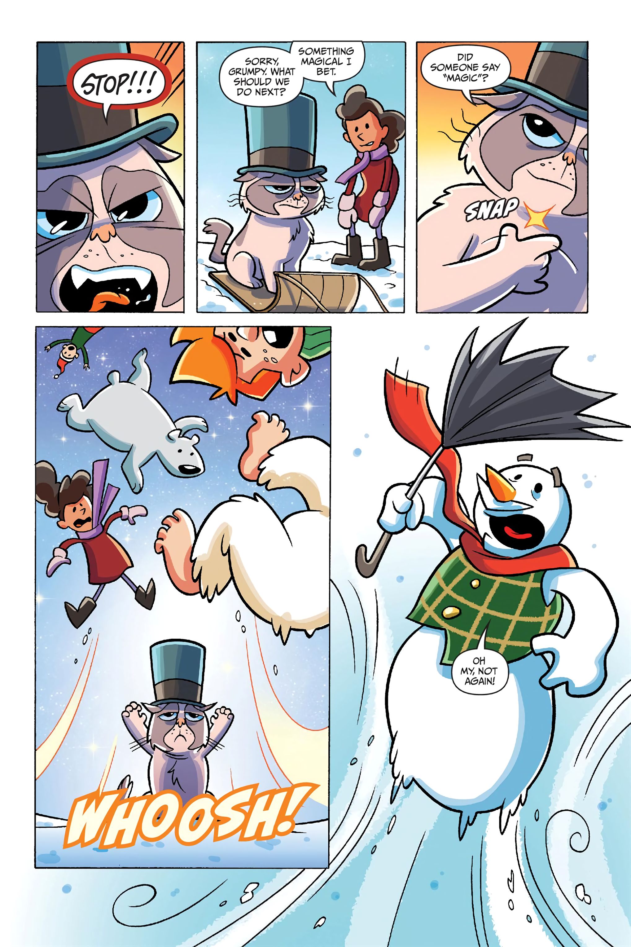 Read online Grumpy Cat: The Grumpus and Other Horrible Holiday Tales comic -  Issue # TPB - 26