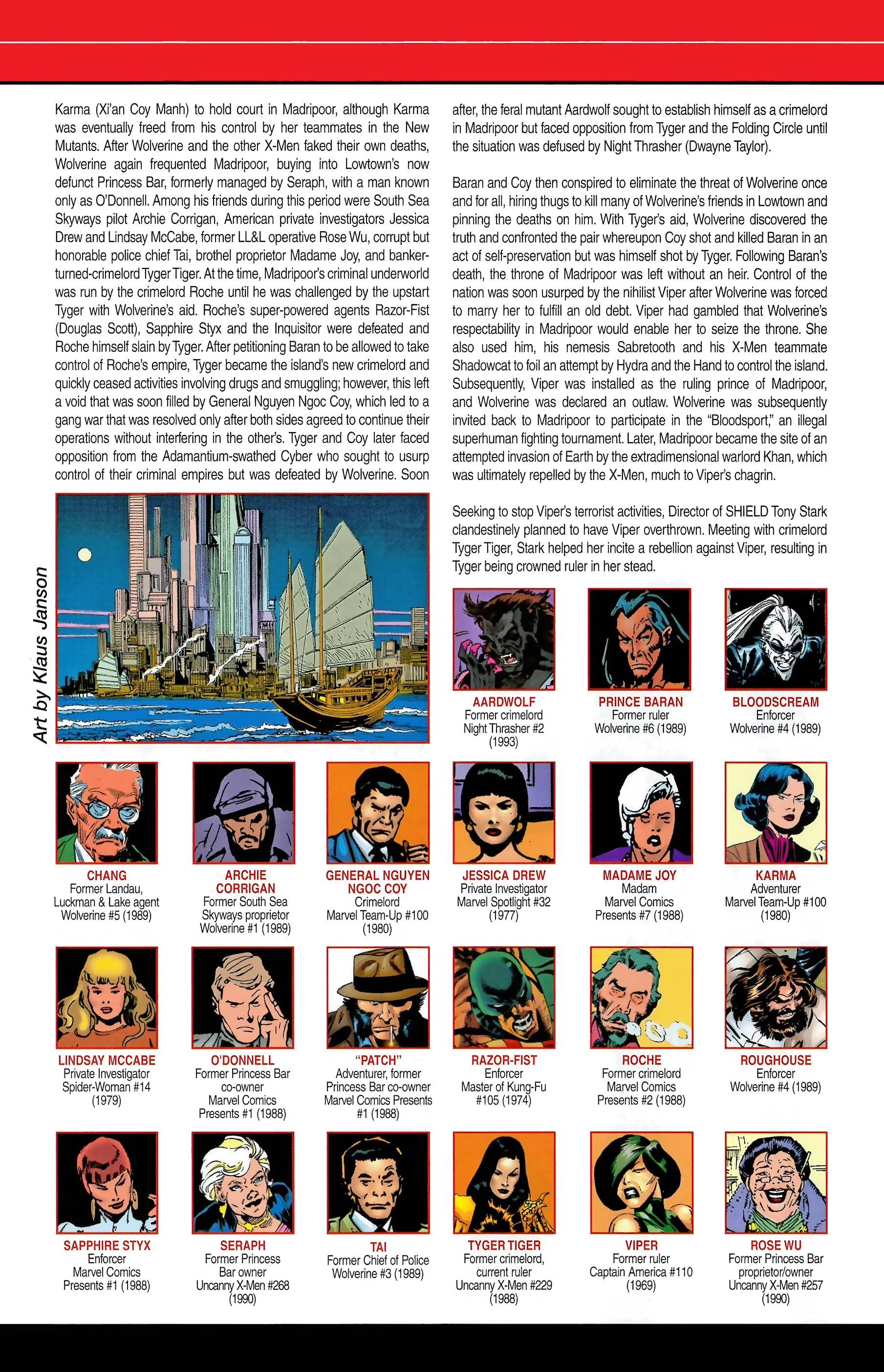 Read online Official Handbook of the Marvel Universe A to Z comic -  Issue # TPB 6 (Part 2) - 133