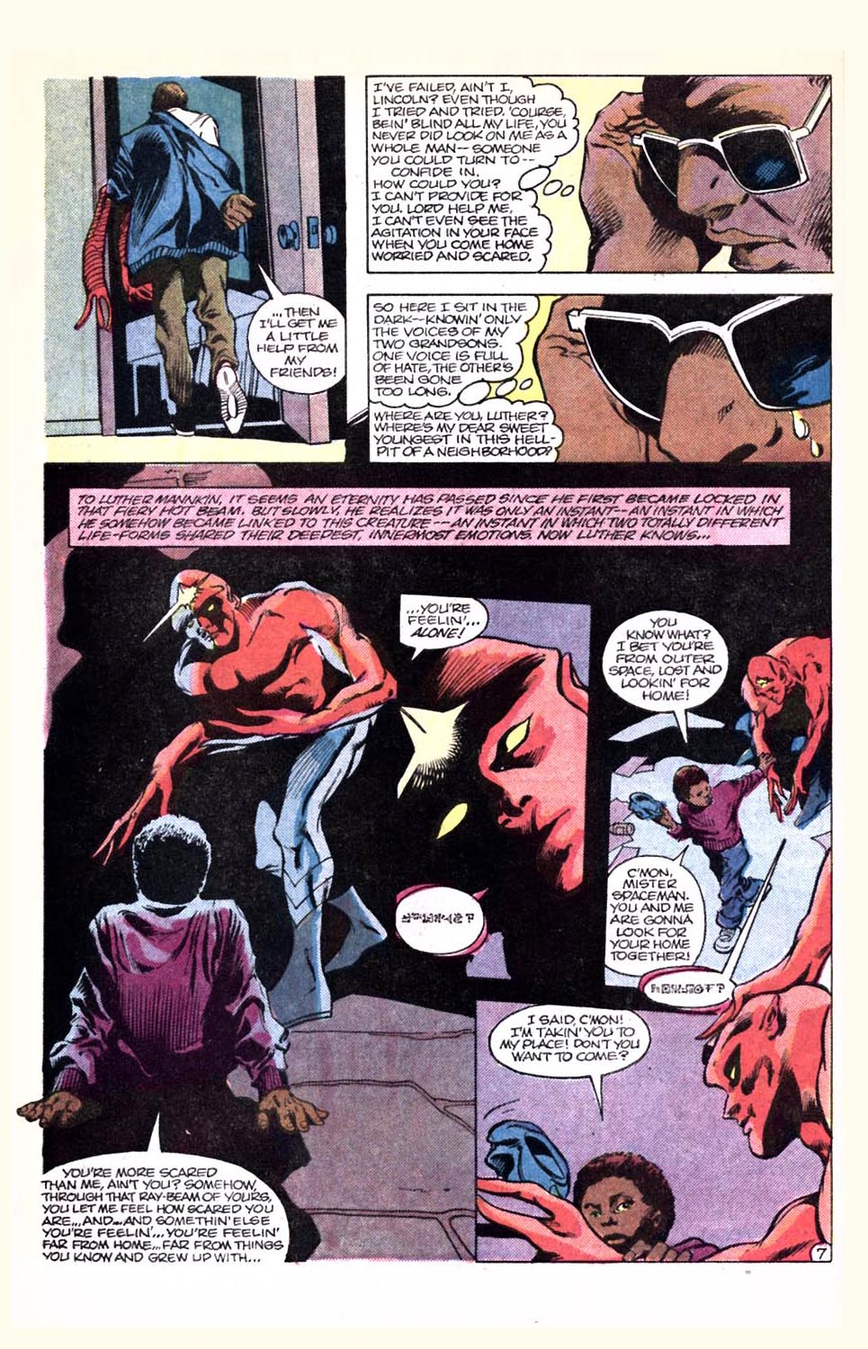 Read online Jemm, Son of Saturn comic -  Issue #1 - 8