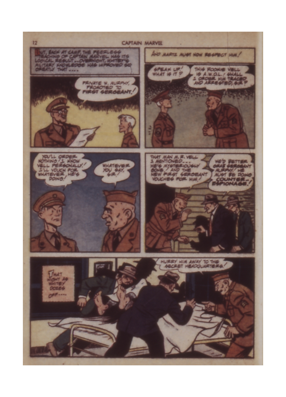 Read online Captain Marvel Adventures comic -  Issue #12 - 12
